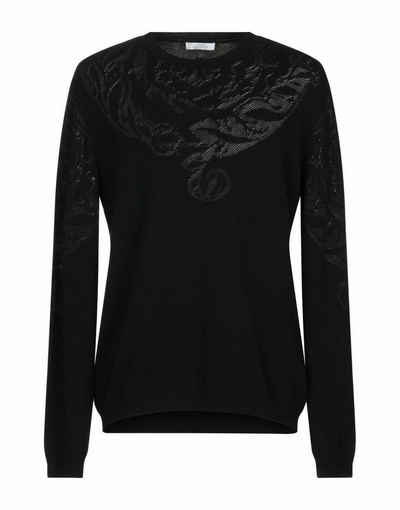 Versace Strickpullover VERSACE COLLECTION ICONIC LOGO KNITWEAR STRICKPULLOVER JUMPER PULLI PU