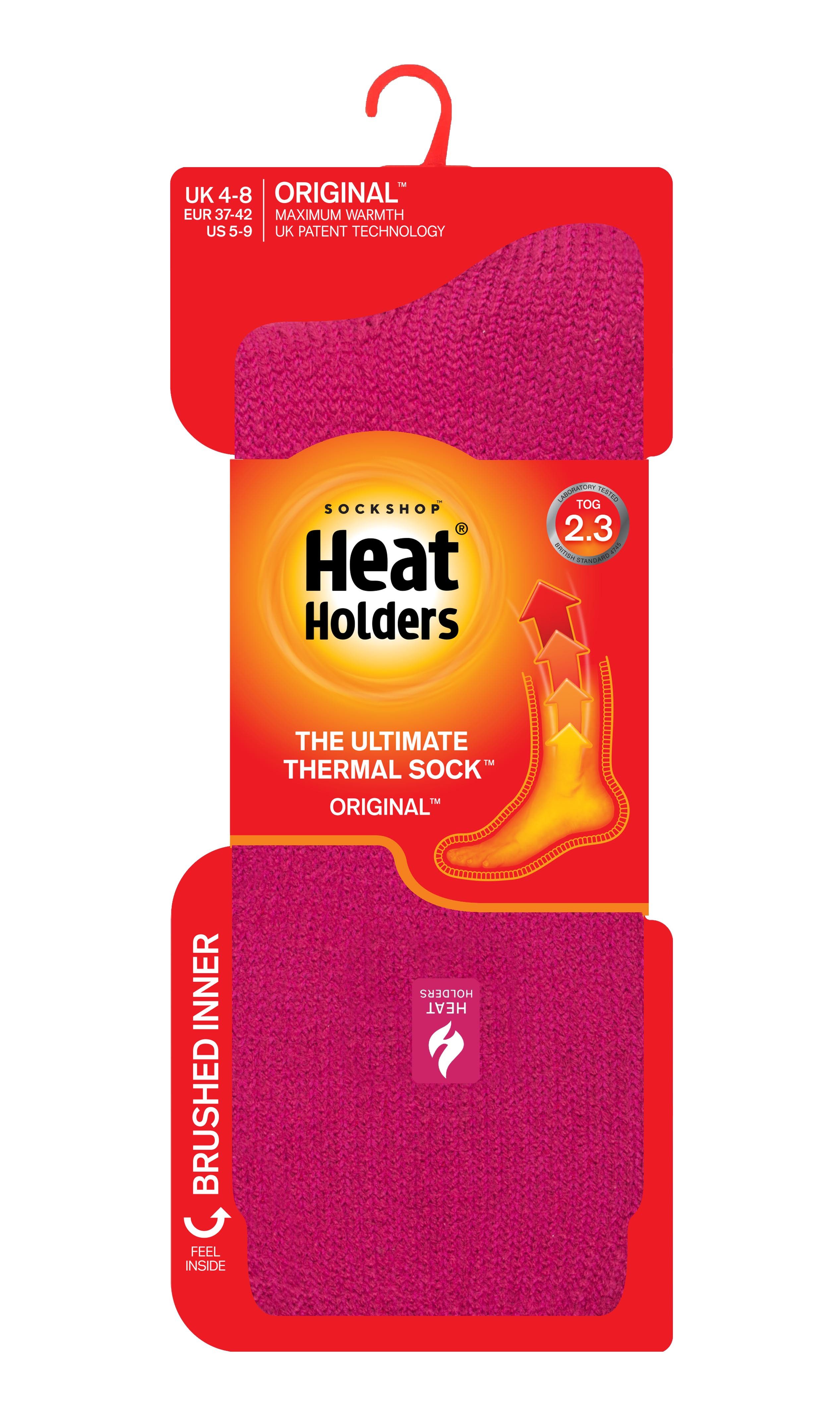 Heat Holders Thermosocken Original 2,3 Tog Damen 37-42 7x wärmer als Baumwo günstig online kaufen