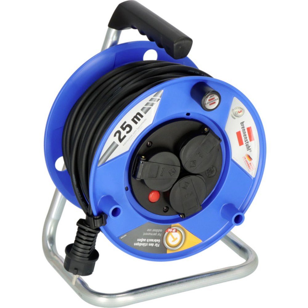 Brennenstuhl Brennenstuhl 9123020539 Kabeltrommel 25 m Schwarz Schutzkontak günstig online kaufen