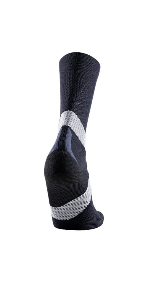 X-Socks Socken Radsocke Bike Expert Crew 2025 schwarz/charcoalgrau Herren - 1 Paar