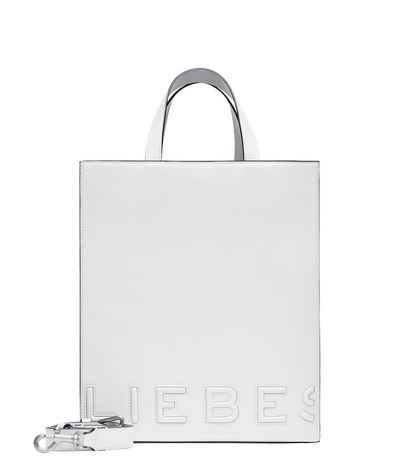 Liebeskind Berlin Shopper Paper Bag M Logo Carter Offwhite
