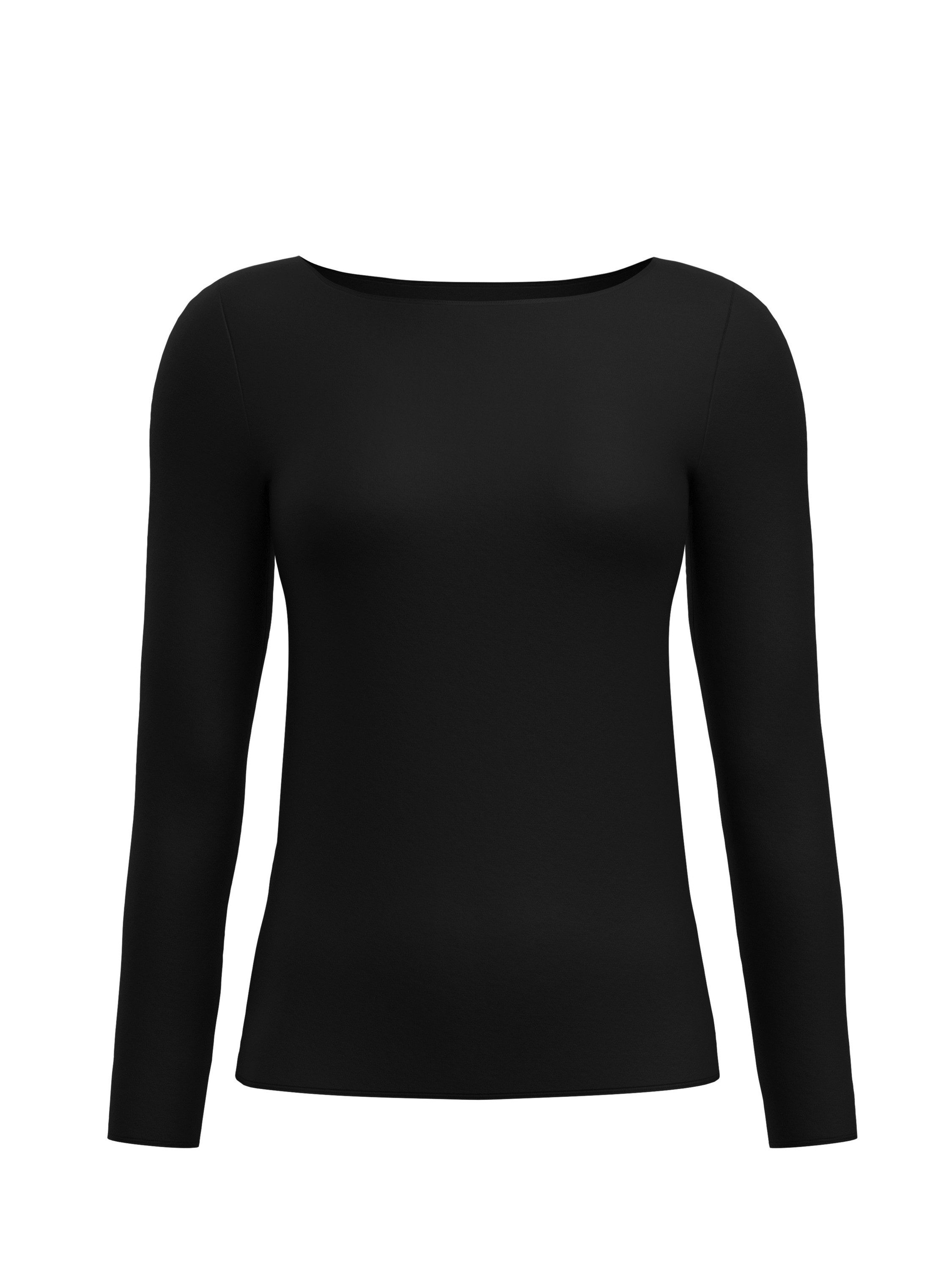 CALIDA Unterziehshirt Second Layer Damen (1-St) seidig weich, temperaturausgleichend, elastisch