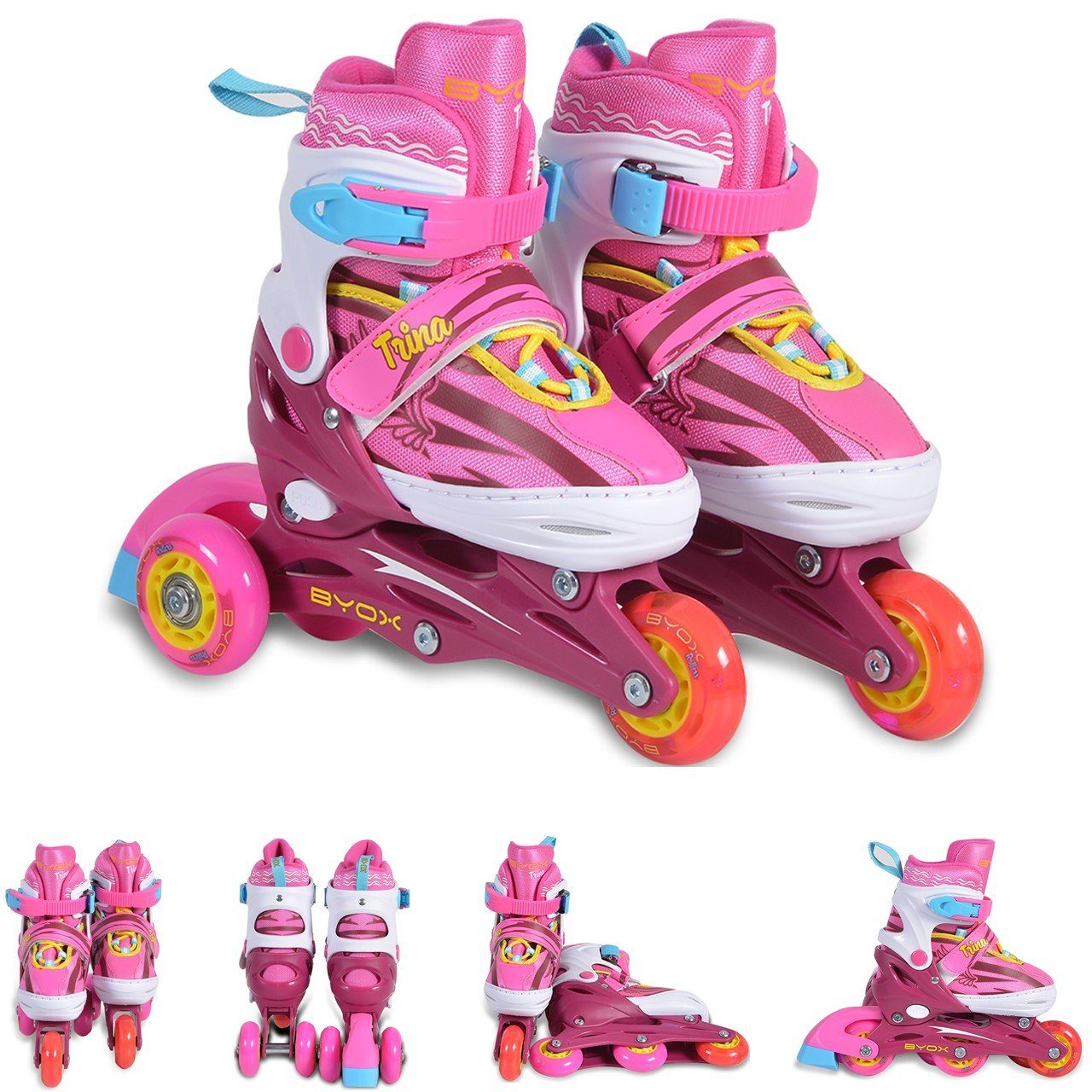 Inlineskates Inliner Kinder Trina 3 in 1
