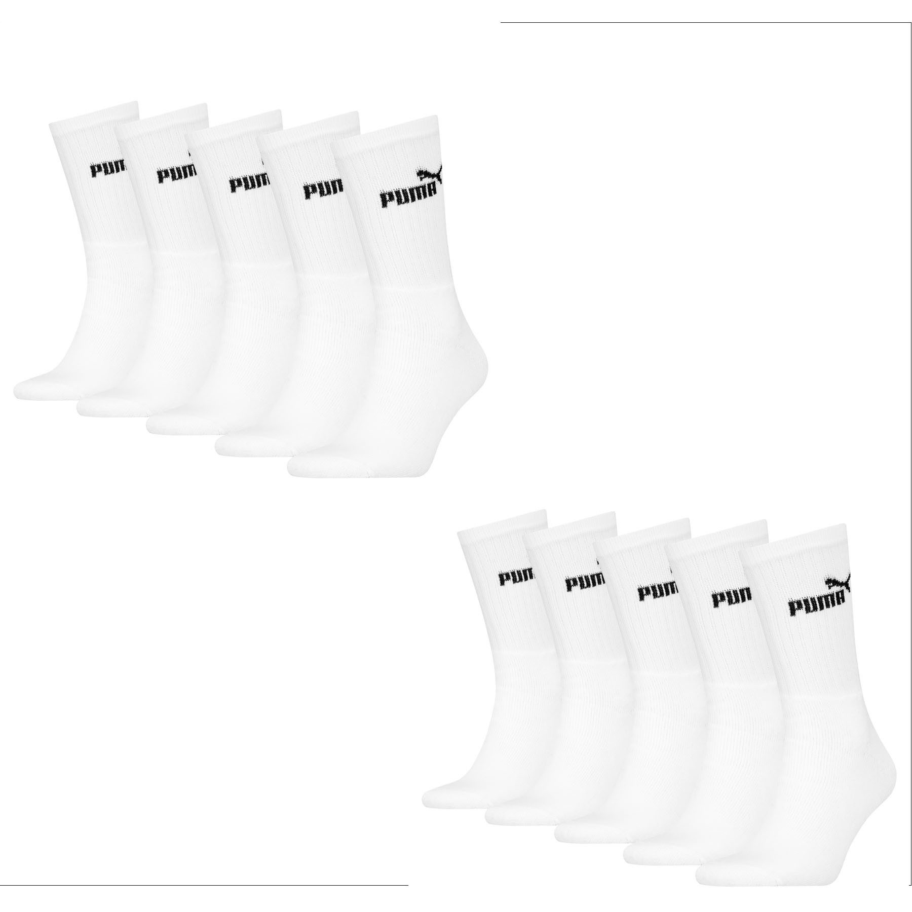 PUMA Sportsocken Herren Elements Crew Sock (10-Paar) günstig online kaufen
