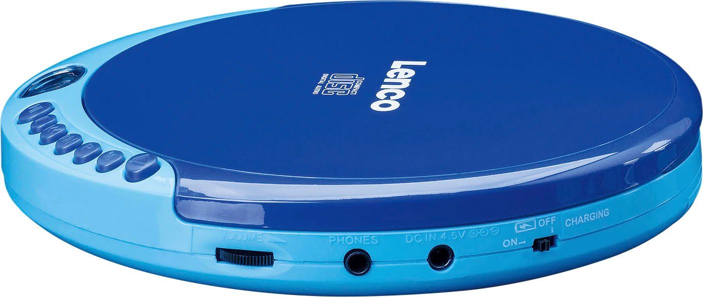 CD-Player Lenco blau CD-011