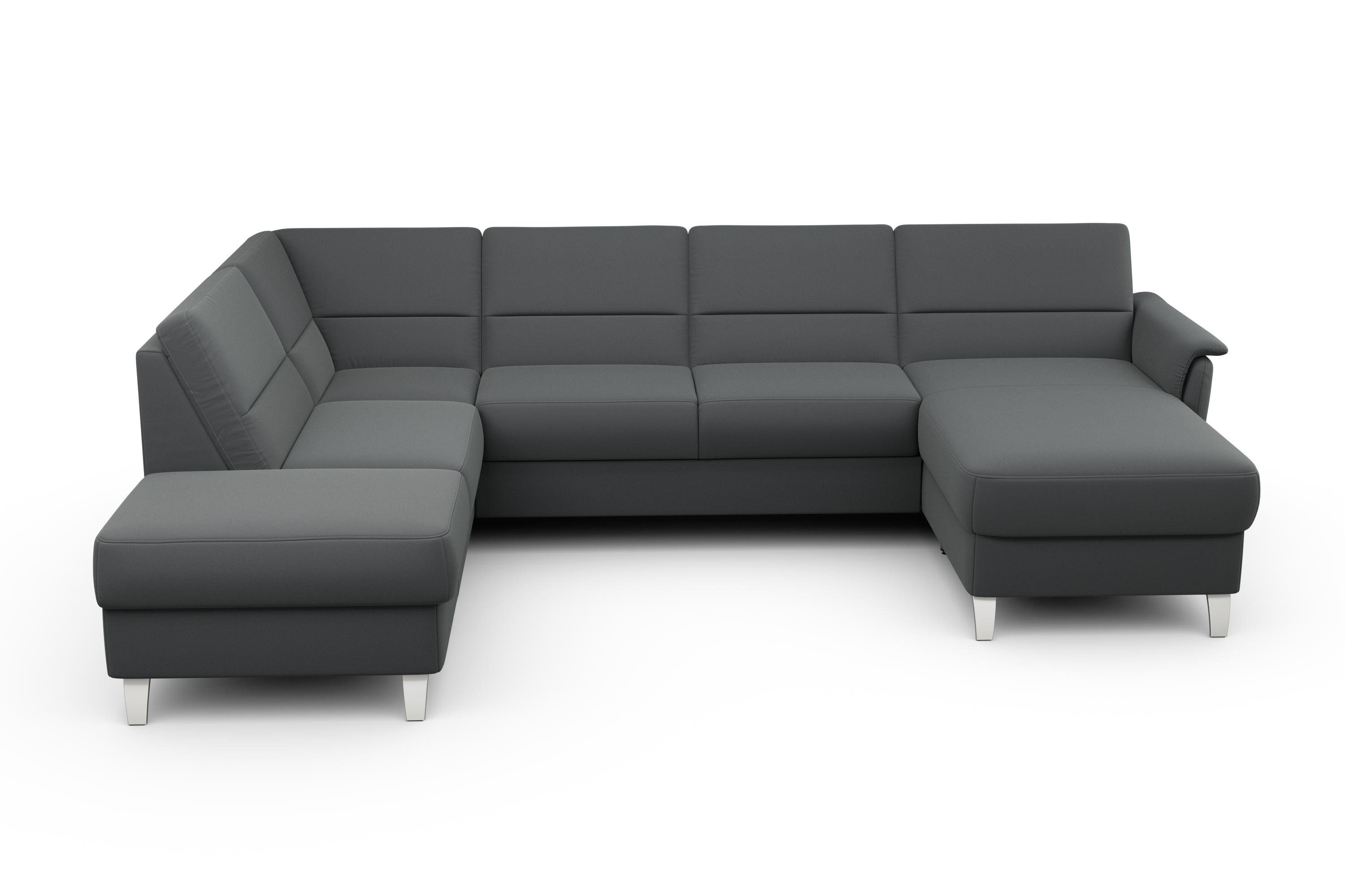 sit&more Wohnlandschaft "Palmera U-Form, B: 308 cm" Federkern, wahlweise mi günstig online kaufen