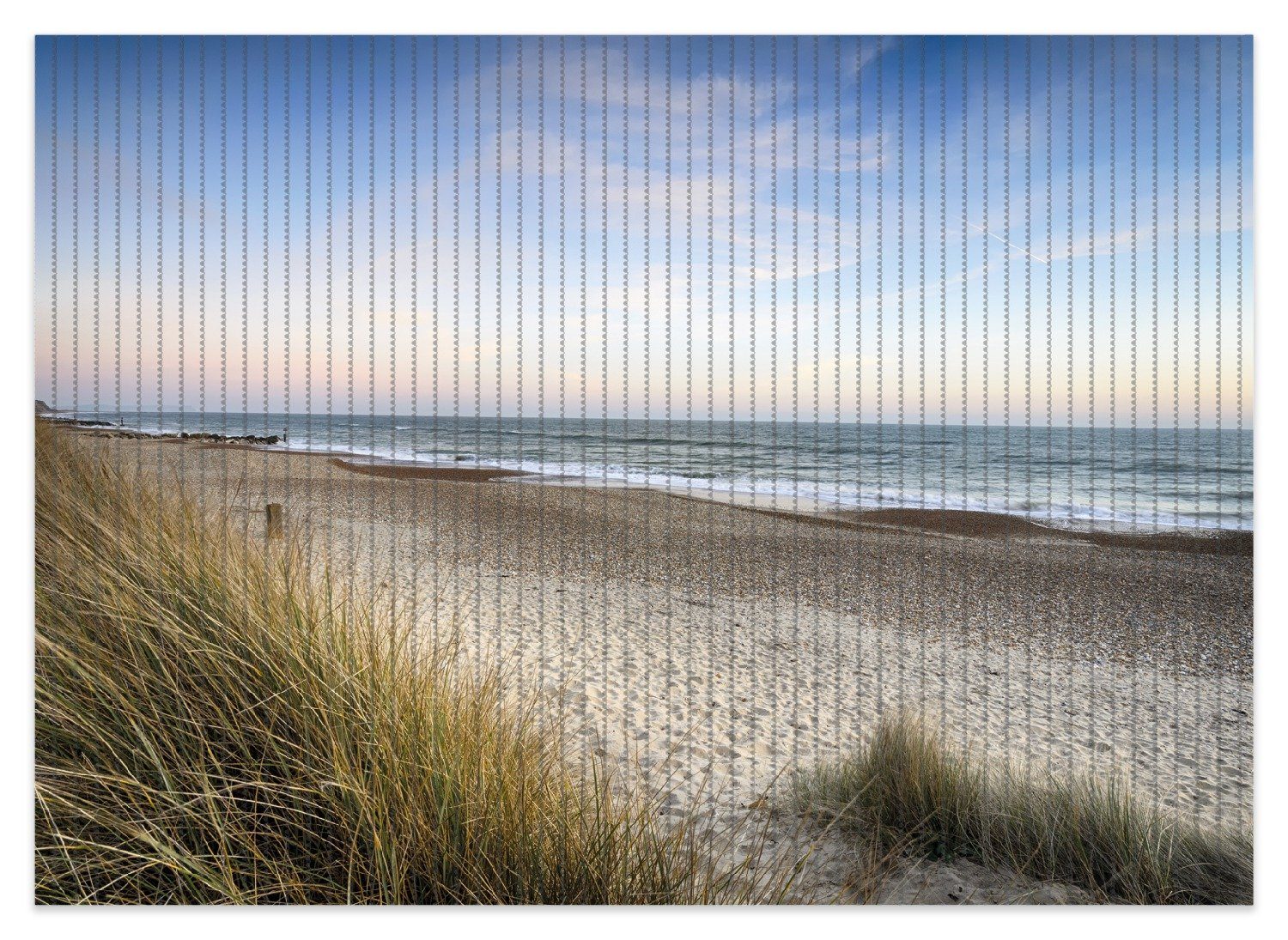 Wallario Schaum-Badematte Strandspaziergang im Urlaub an günstig online kaufen