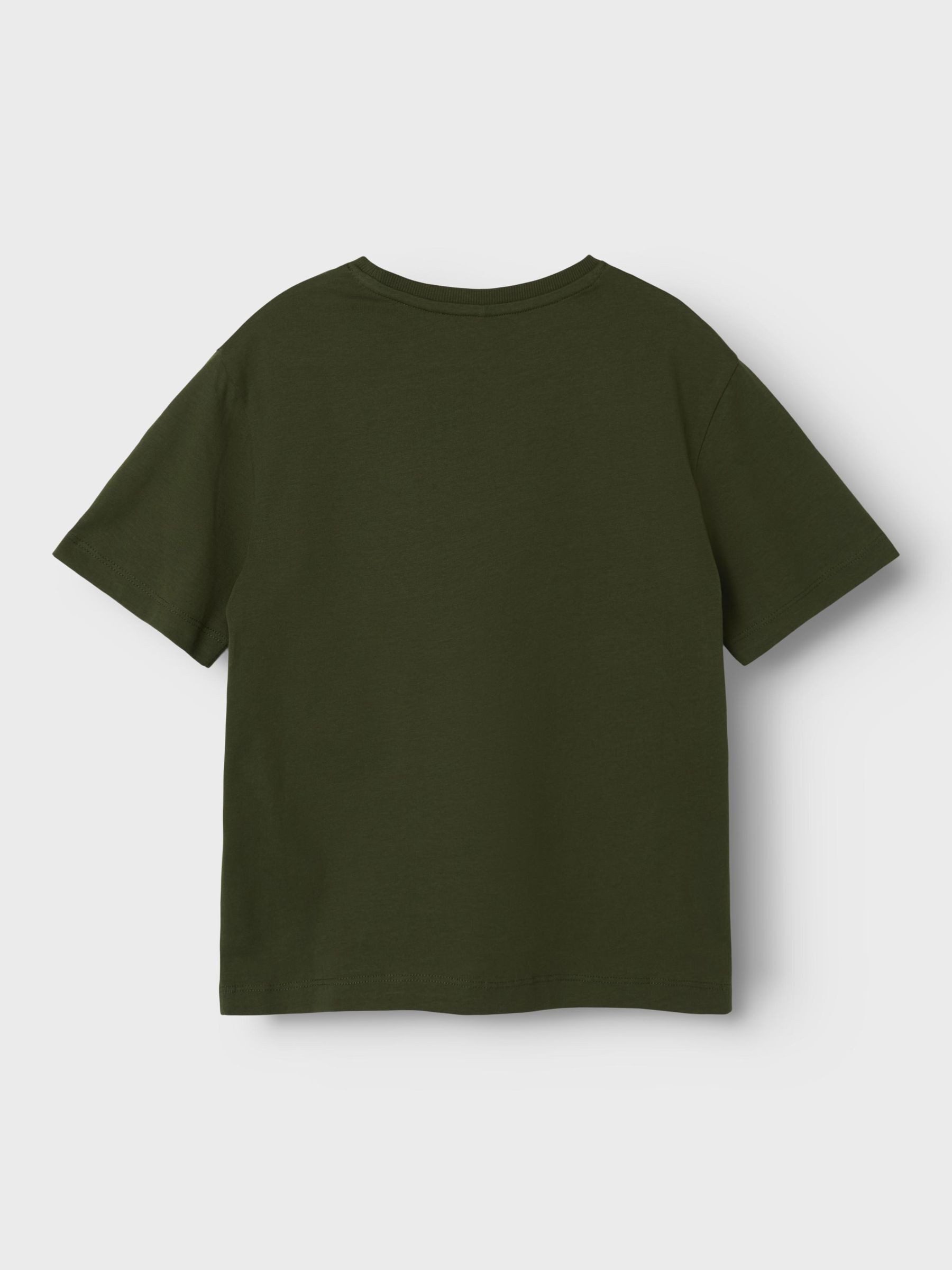 Name It T-Shirt NKMBRODY SS NREG TOP NOOS mit dezentem 3D-Frontmotiv