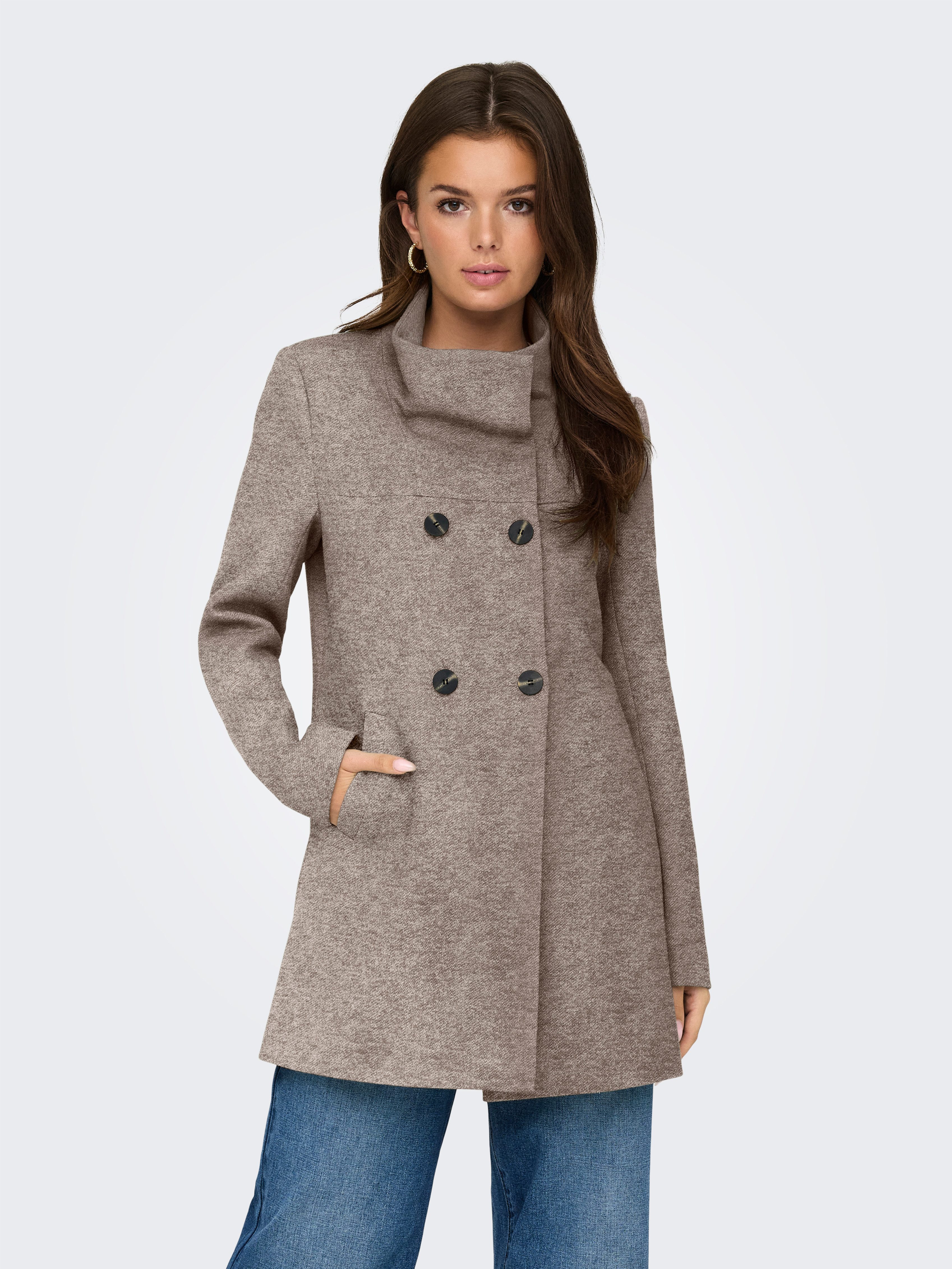 ONLY Kurzmantel ONLSEDONA LIFE SOPHIA DB COAT CC OTW günstig online kaufen