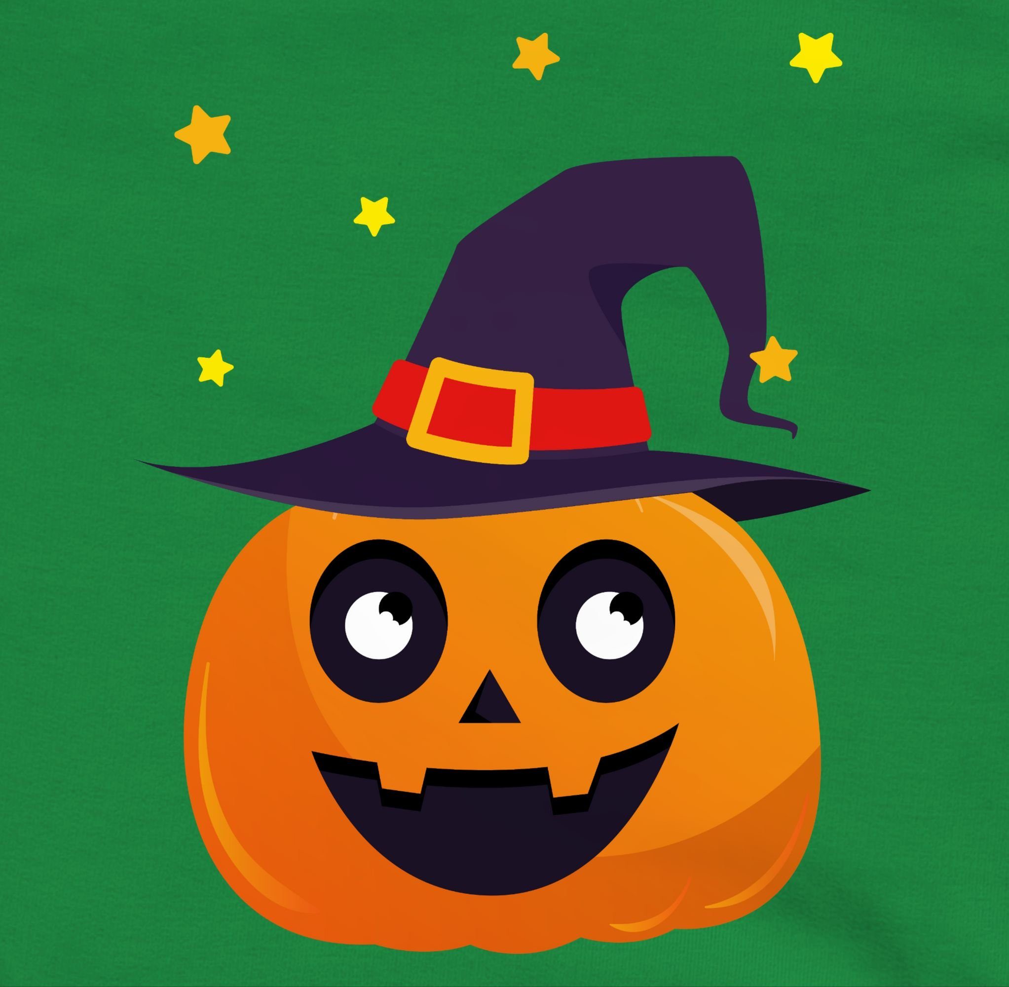 Kürbis Niedlich Halloween 2 Shirtracer für Süßer Grün Pumpkin Sweatshirt Kinder Kostüme