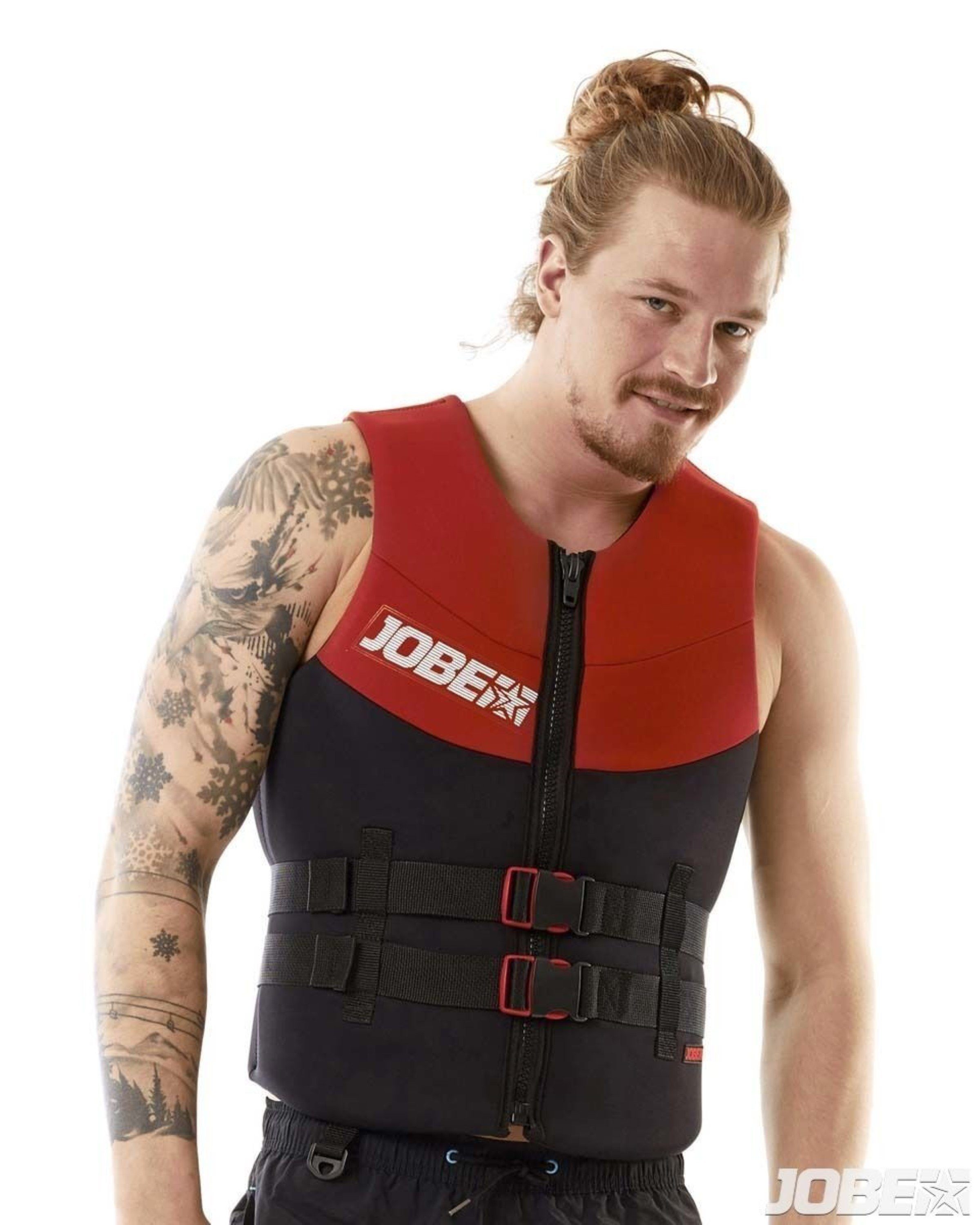 Jobe Schwimmweste Neopren Weste Vest red Herren / Men