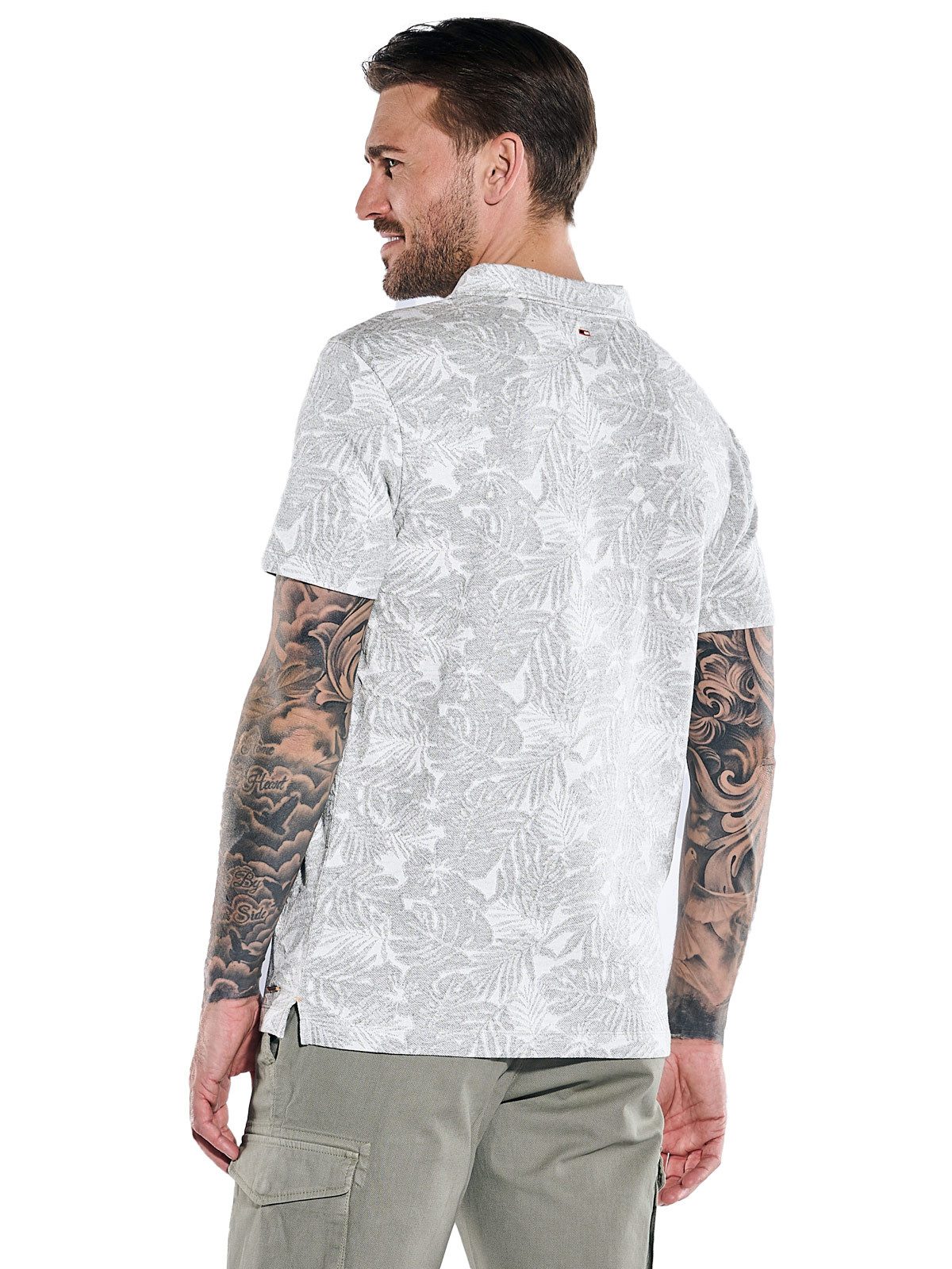 emilio adani Poloshirt Polo-Shirt gemustert günstig online kaufen