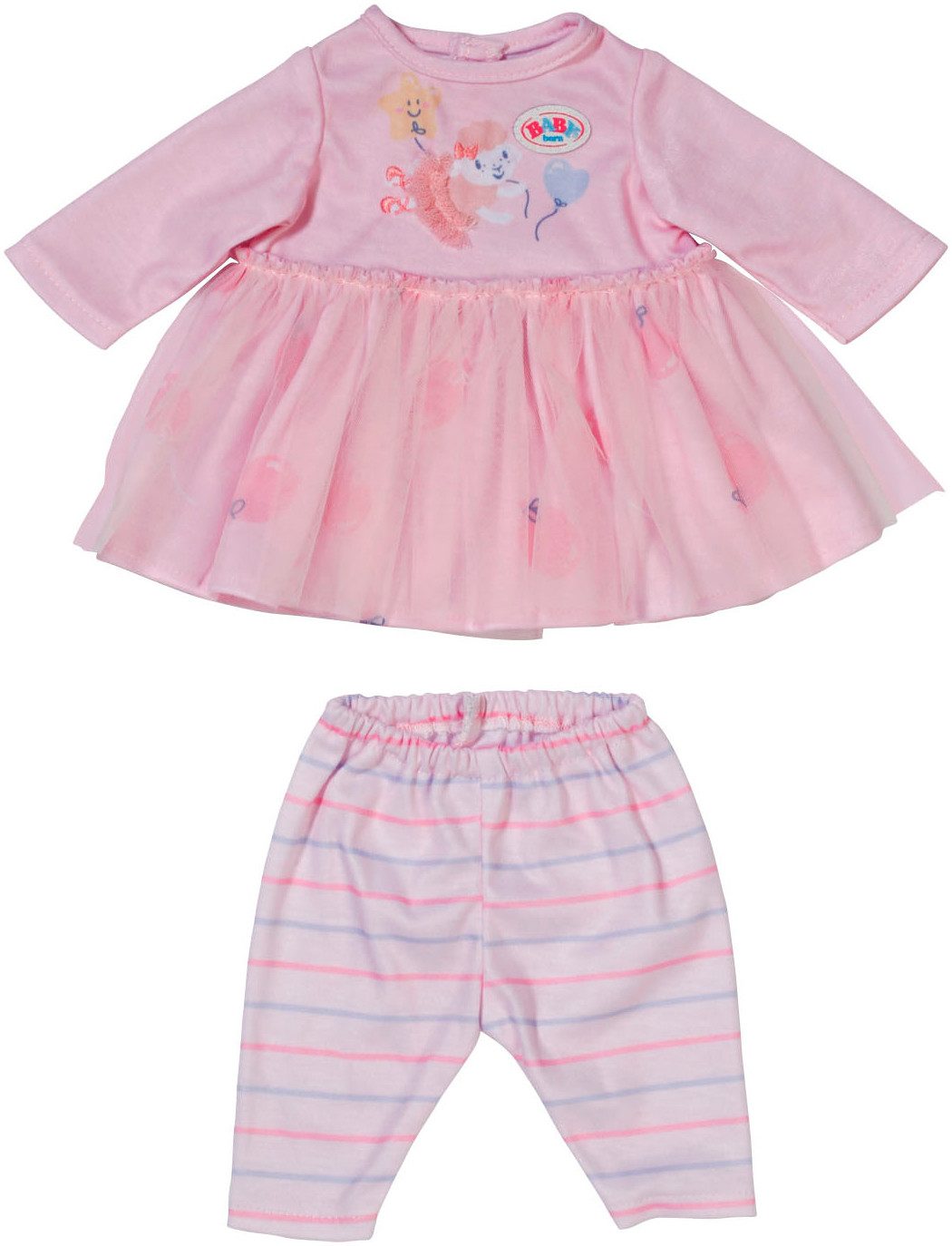 Puppenkleidung Kleid Rosé 36 cm