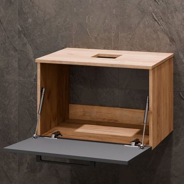 Planetmöbel Badmöbel-Set Astra, (Badezimmer Möbel im modernen Design, 1-St), Waschtischunterschrank 60 cm