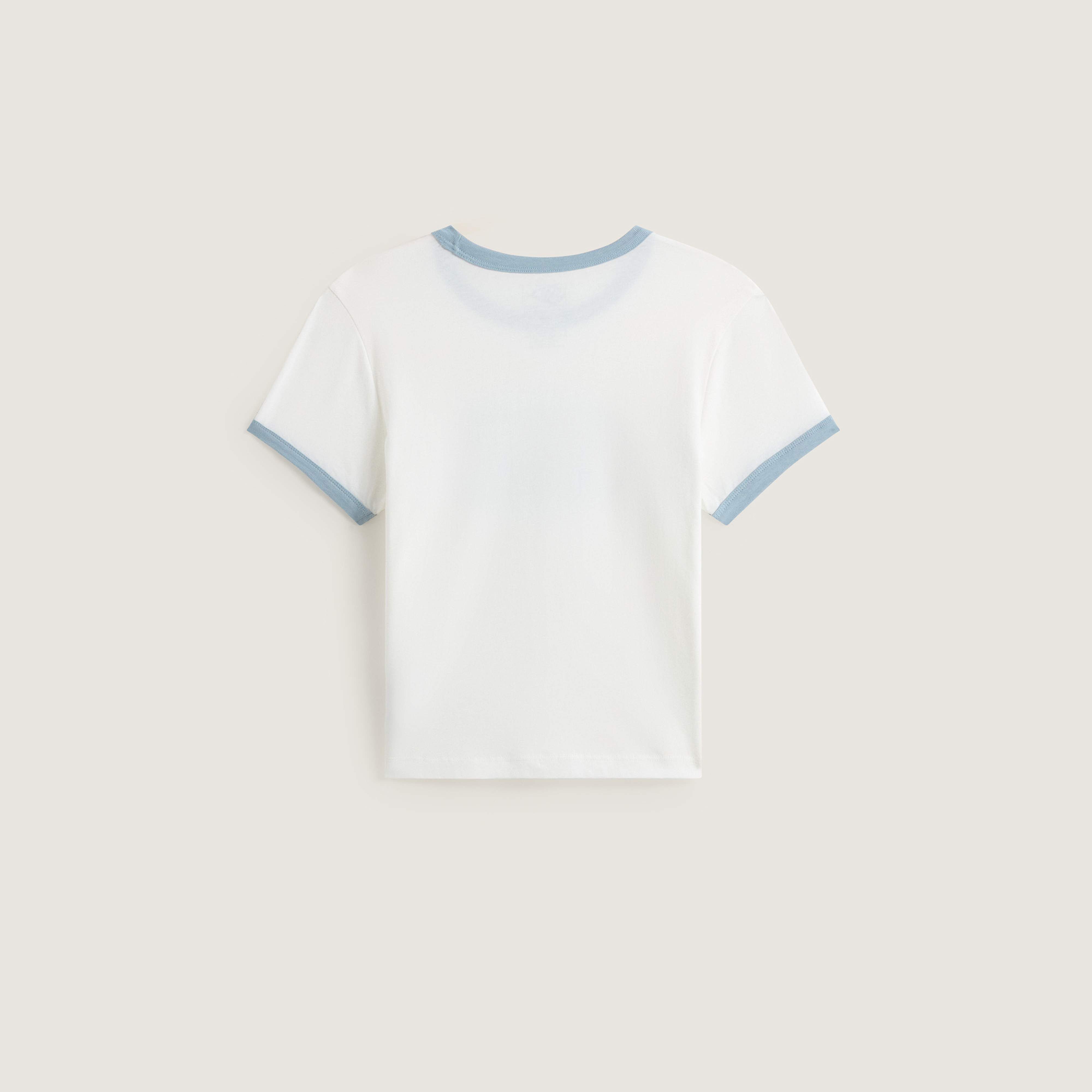Vans T-Shirt CENTER CHEST RINGER SS TEE Kurzarm, mit Rundhalsausschnitt, aus Baumwolle, normale Länge