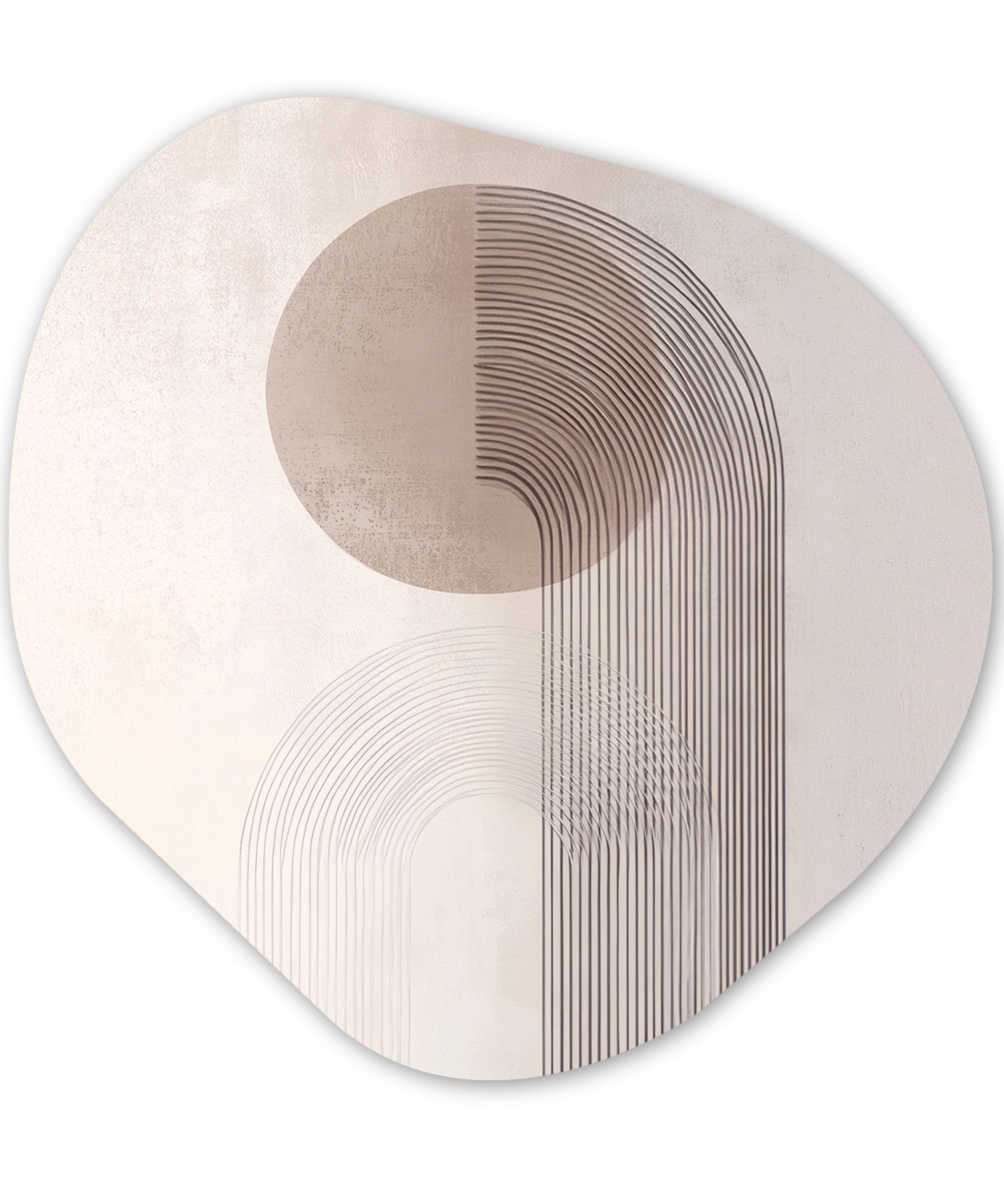 Minimalistisch - Kreis - Linien