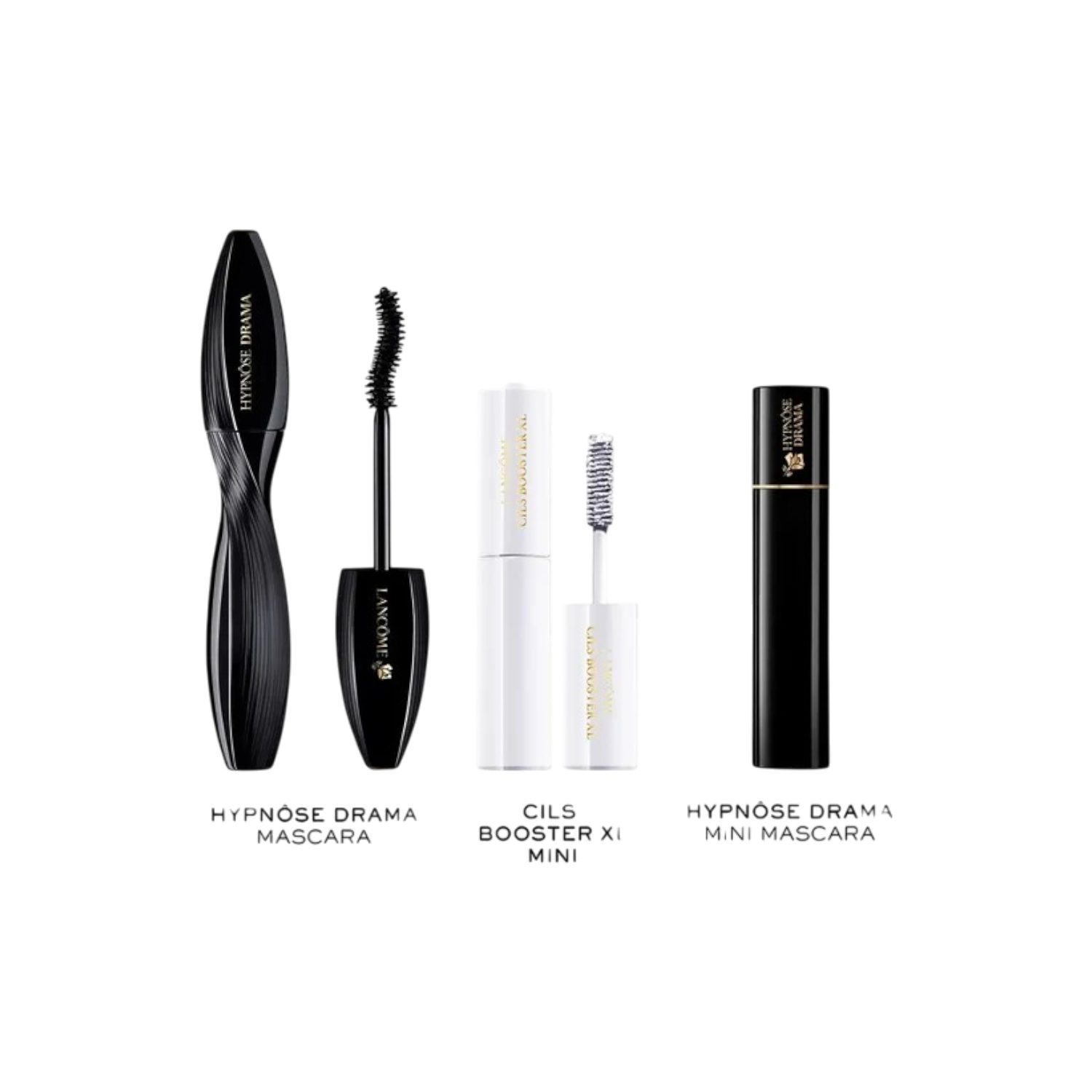 LANCOME Mascara-Set Hypnôse Drama Set (Mascara + Cils Booster Midi + Mascara Mini), 3-tlg.