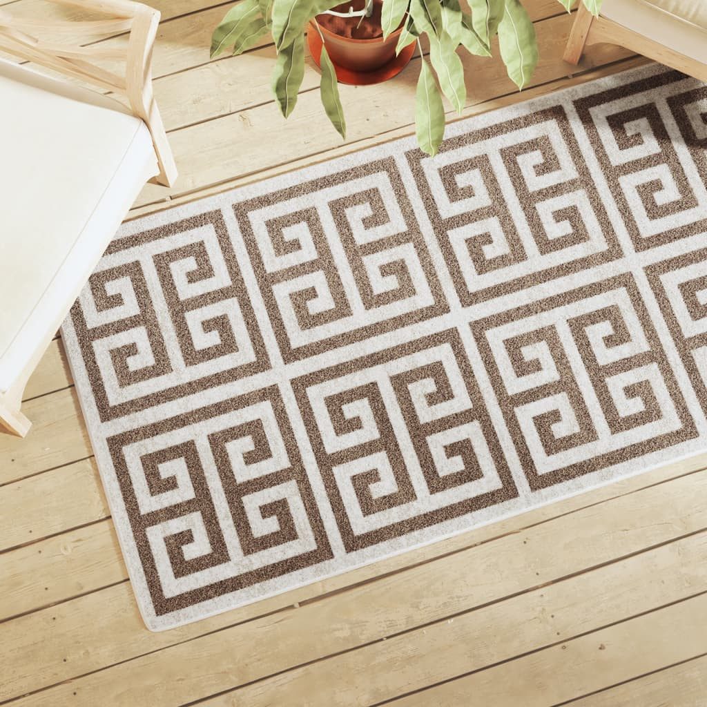 vidaXL Teppich Teppich Kurzflor Mehrfarbig 80x150 günstig online kaufen