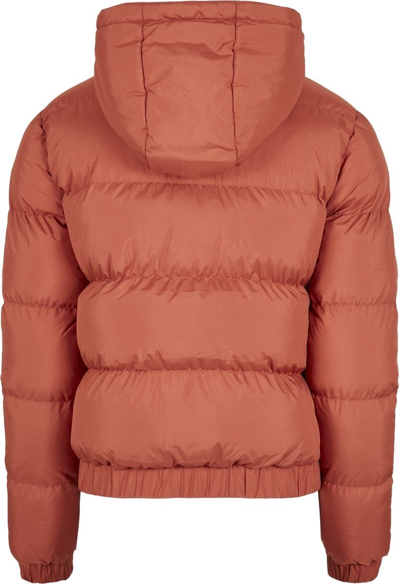 URBAN Hooded redearth Damen Puffer Ladies CLASSICS (1-St) Winterjacke Jacket