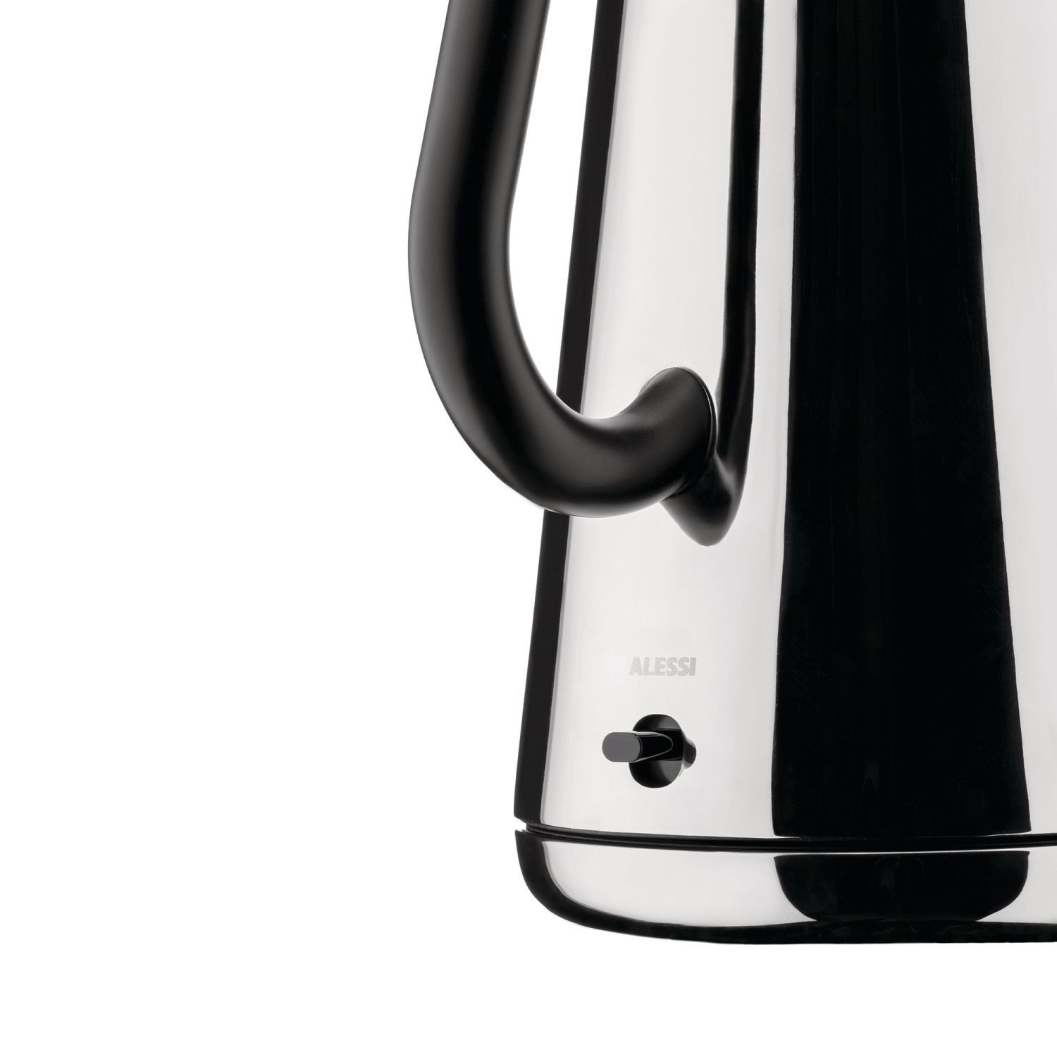 Alessi Wasserkessel Toru, Edelstahl, elektrisch