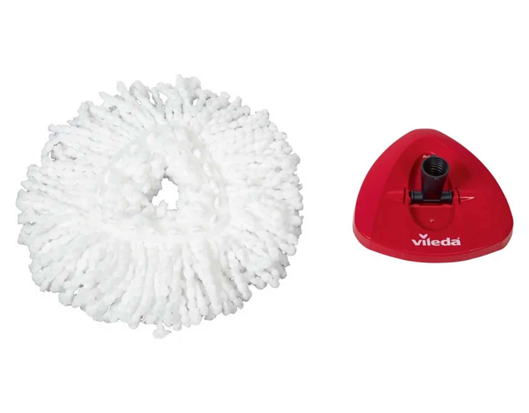 Vileda Wischmopp Vileda Komplettset »Easy Wring&Clean« 3tlg Microfaser-Wischmopfkopf