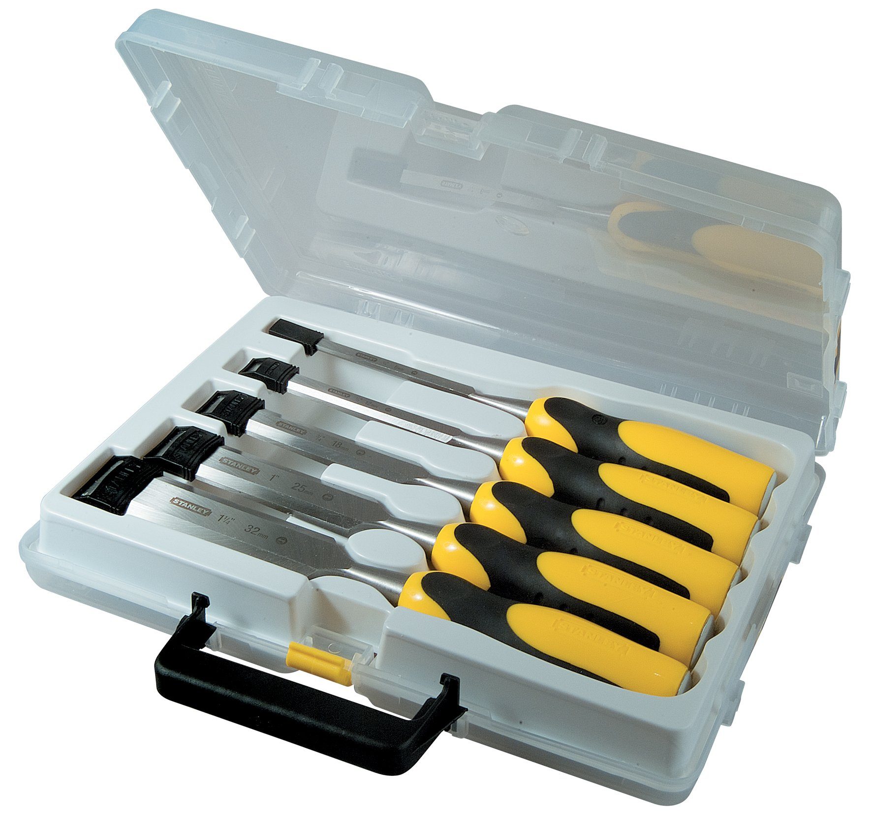 Stanley by Black & Decker Stechbeitel 2-16-888 Dynagrip, Set 5-tlg, (5-tlg)