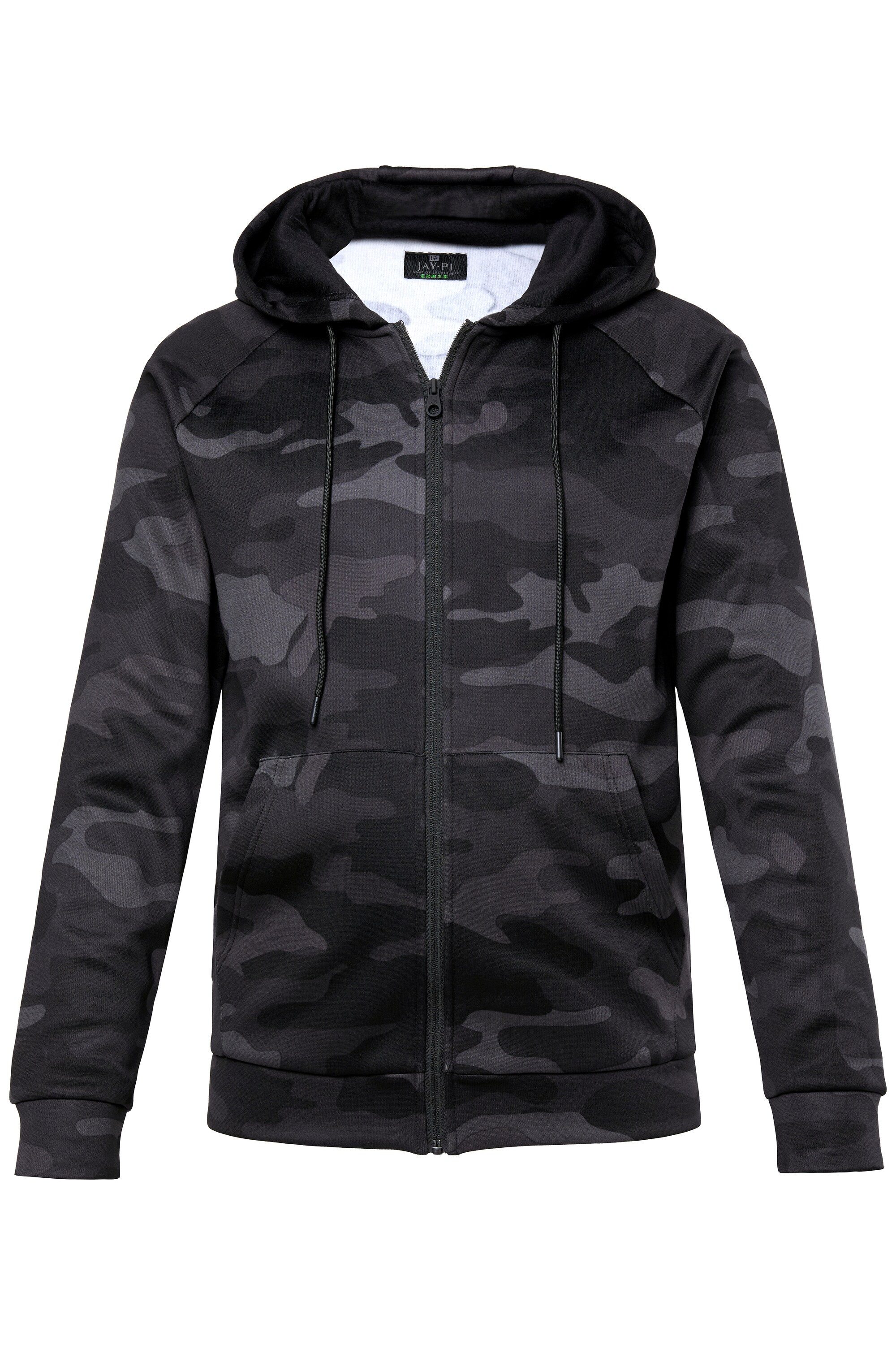 JP1880 Fleecejacke Trainingsjacke Fitness Sweat Camouflage günstig online kaufen