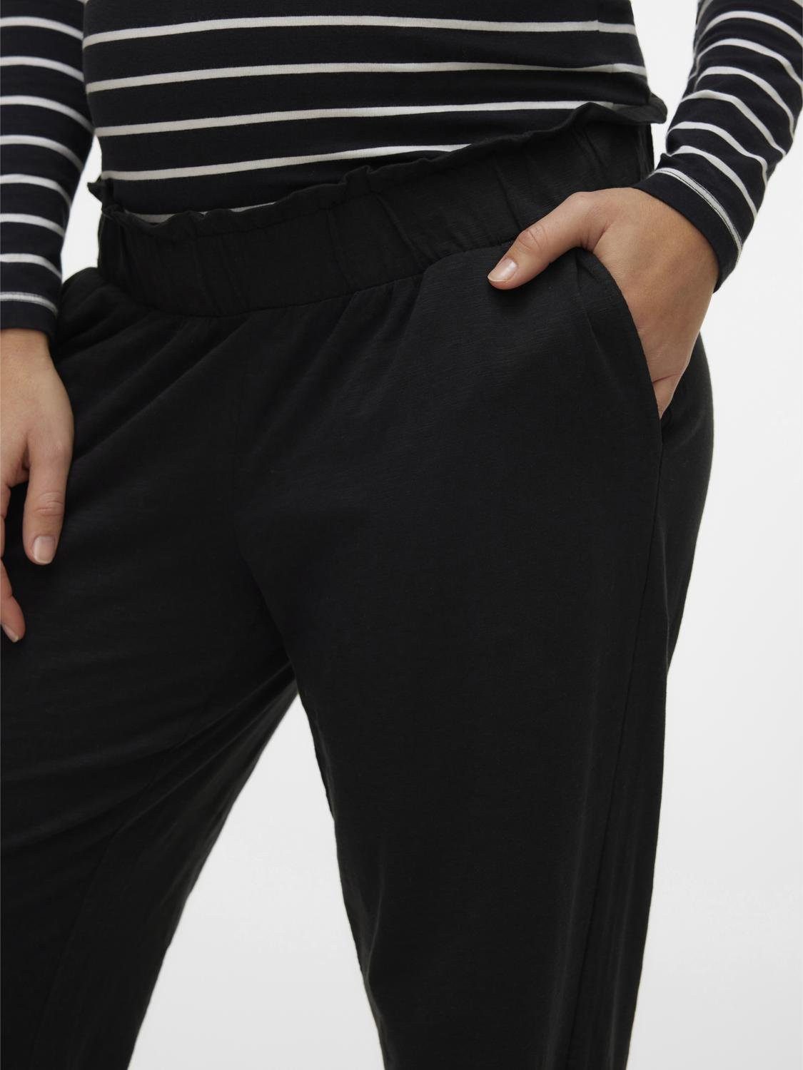 Mamalicious Schlupfhose MLIVY JRS PANTS NOOS Baumwolle, loose fit