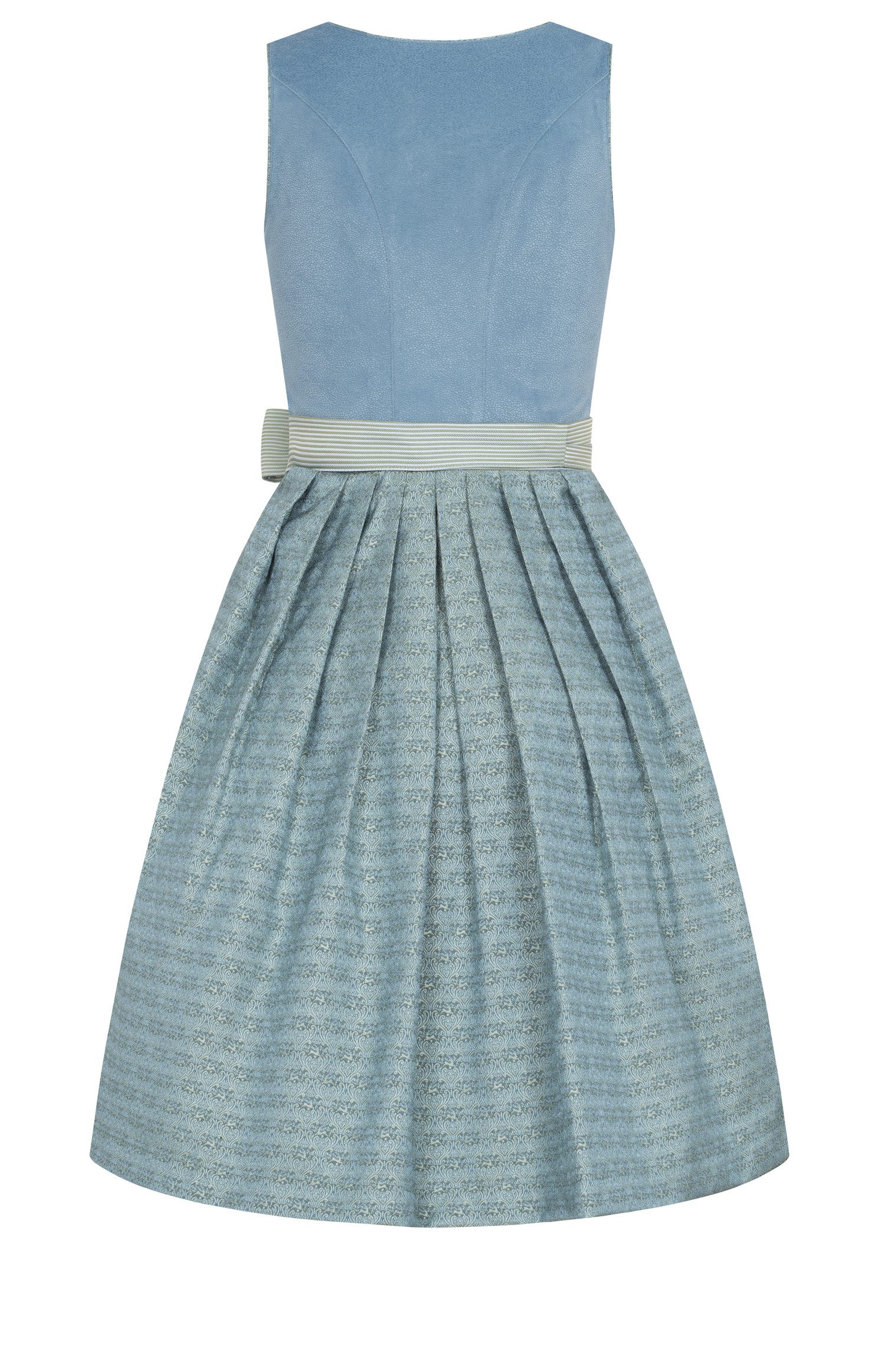 Nübler Dirndl Mini Dirndl Ganja in Rauchblau von Nübler günstig online kaufen