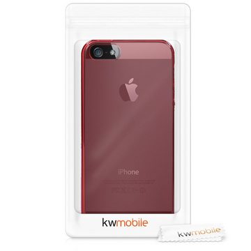 kwmobile Handyhülle, Hülle für Apple iPhone SE (1.Gen 2016) / 5 / 5S - TPU Silikon Handy Schutzhülle Cover Case