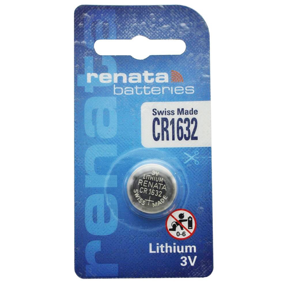 Renata Batterie Lithium IEC CR1632 137mAh 3 Batterie, V) für CR1632, Renata Batterie (3,0 Volt