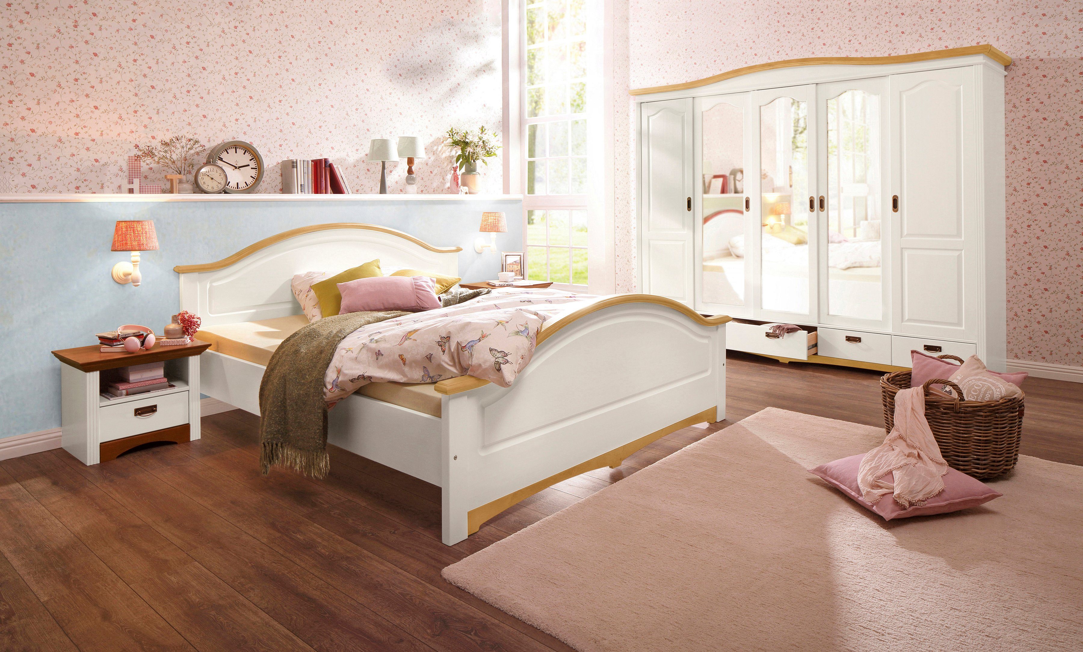 OTTO home Schiebetürenschrank Konrad, Landhausstil, rustikal, mit Schublade günstig online kaufen