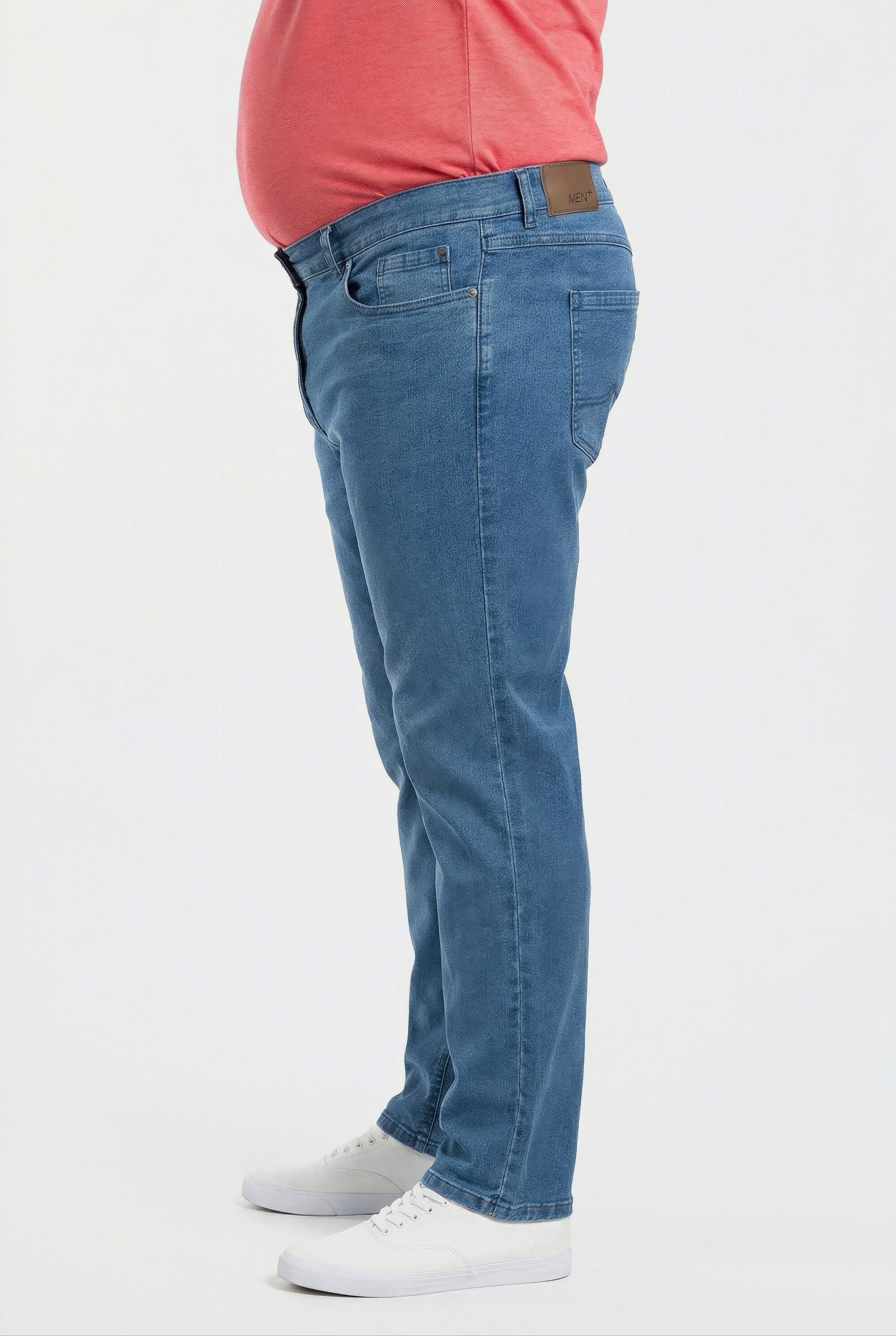 Men Plus 5-Pocket-Jeans Jeans FLEXLASTIC® Denim. 5-Pocket Straight Fit
