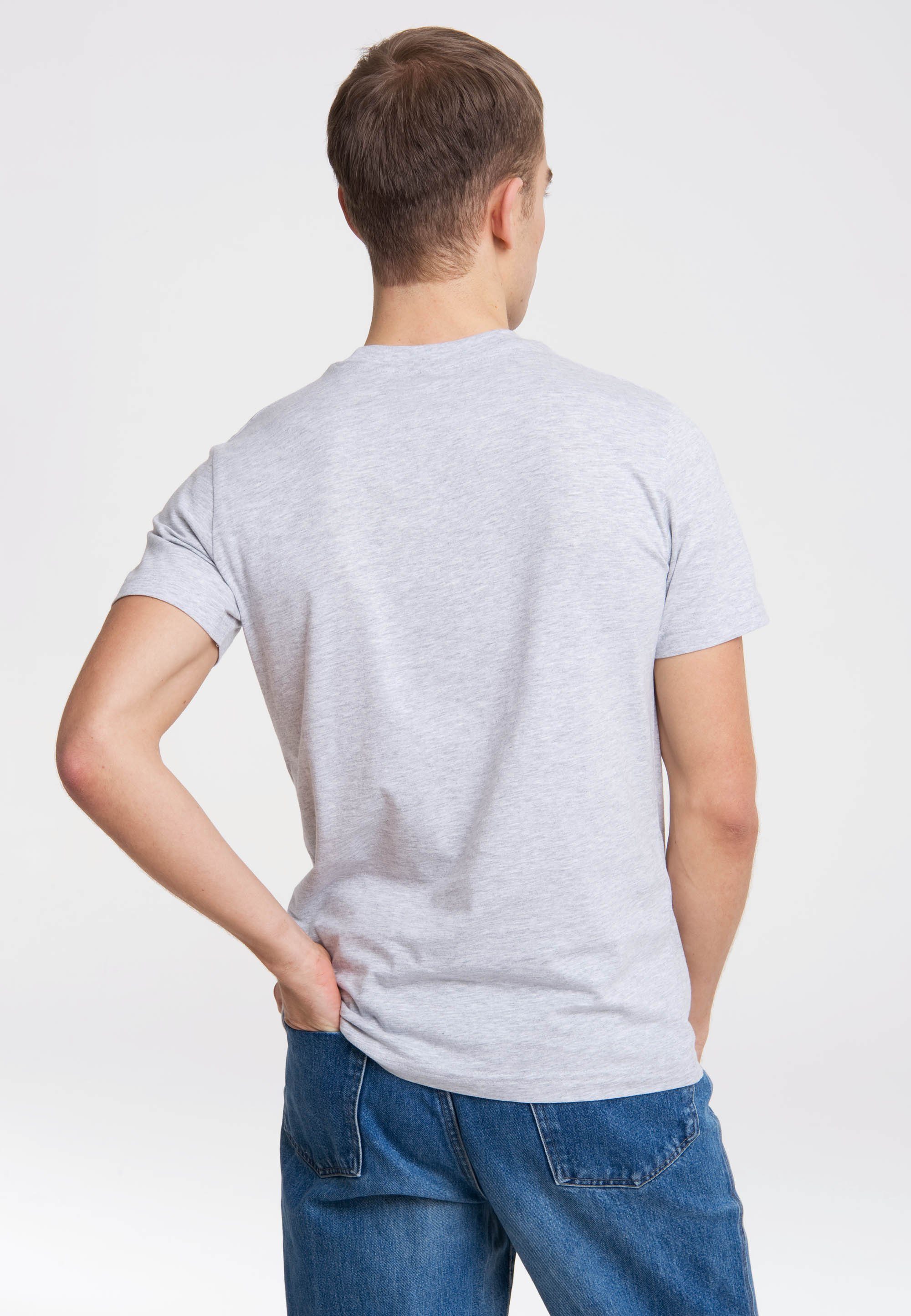 LOGOSHIRT T-Shirt SUPERMAN - LOGO mit Superhelden-Logo