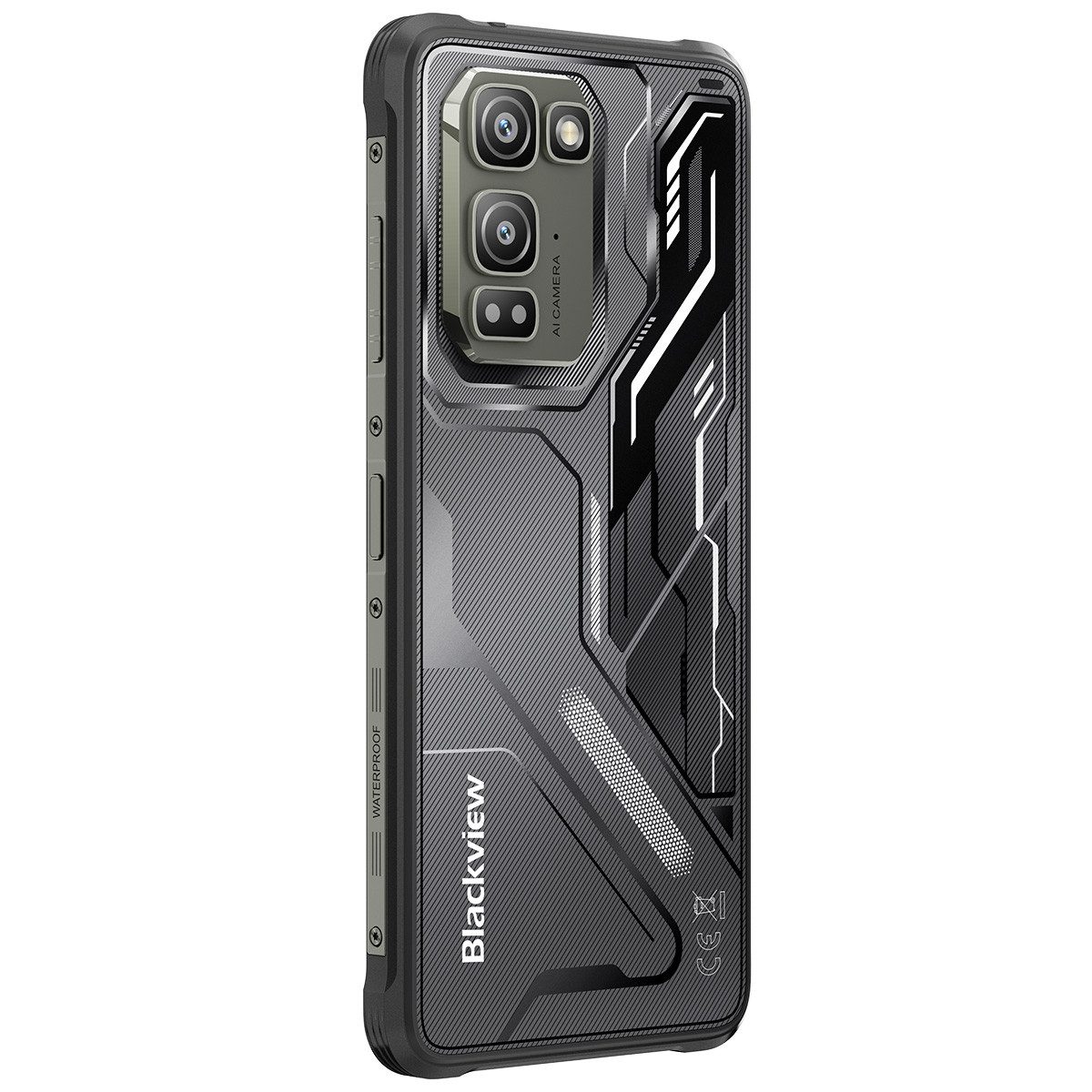 blackview FORT 5 Android 16, 108 MP Hauptkamera, AI Outdoor Handy (6,78 Zoll, 256 GB Speicherplatz, 108 MP Kamera, Amdroid 16, 108MP, 120Hz, IP68/IP69K, NFC, Night vision)