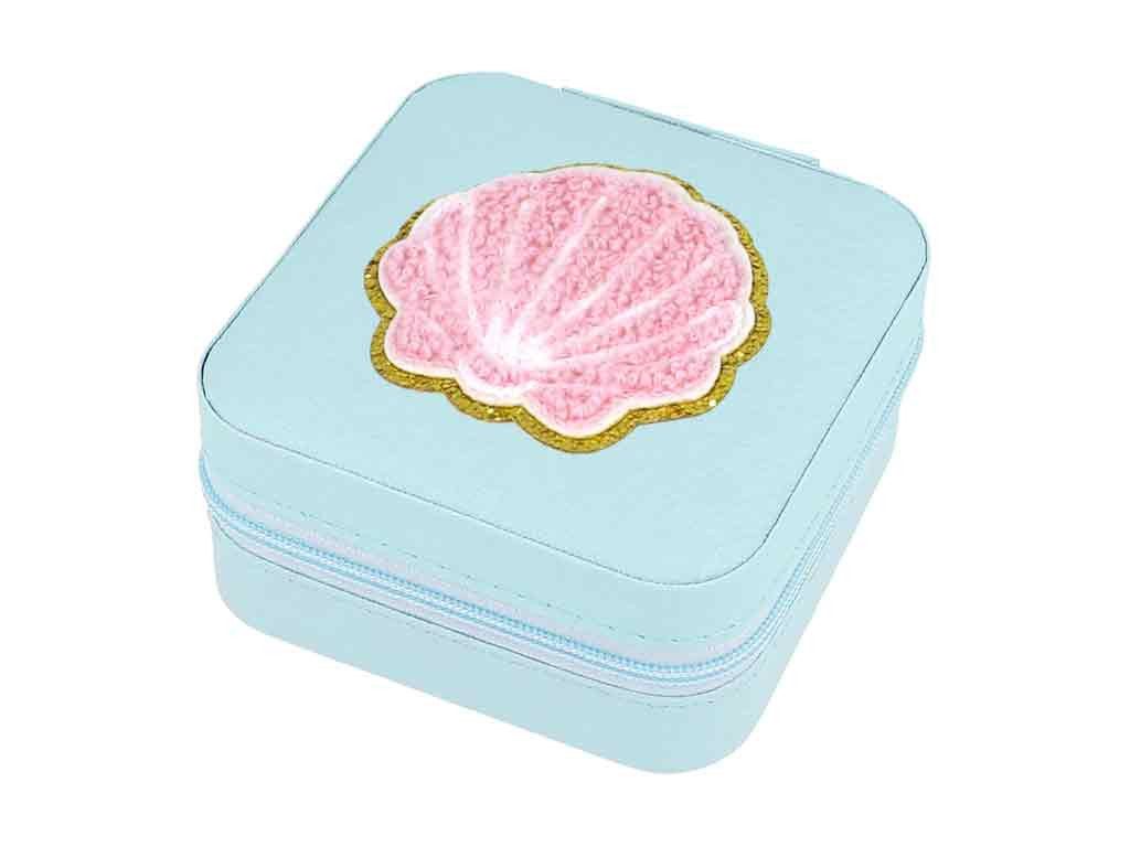 bb Klostermann Aufbewahrungsdose BB Klostermann Schmuckbox Muschel türkis