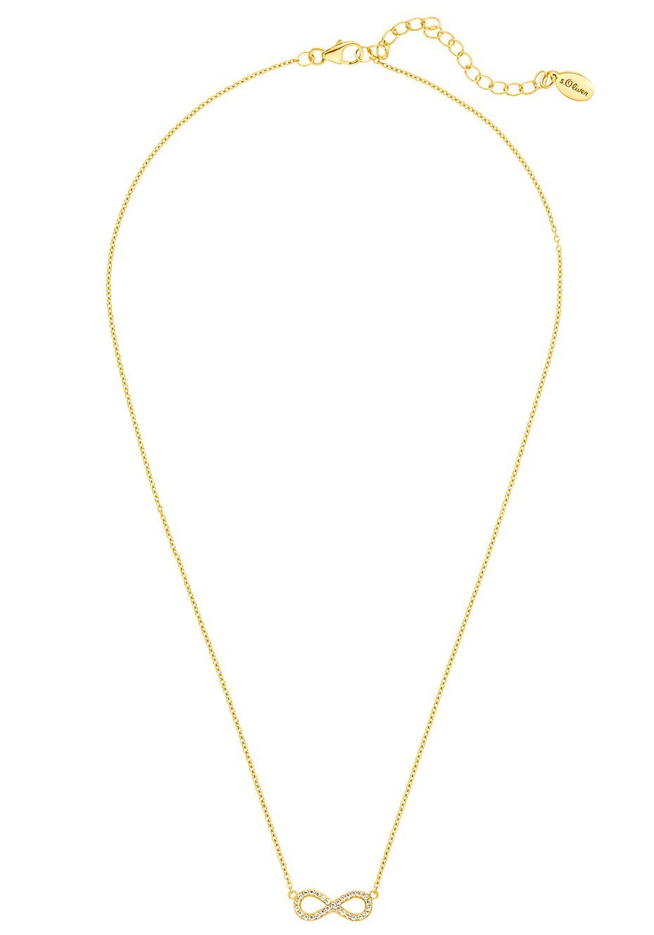 s.Oliver Kette mit Anhänger Infinity/Un...