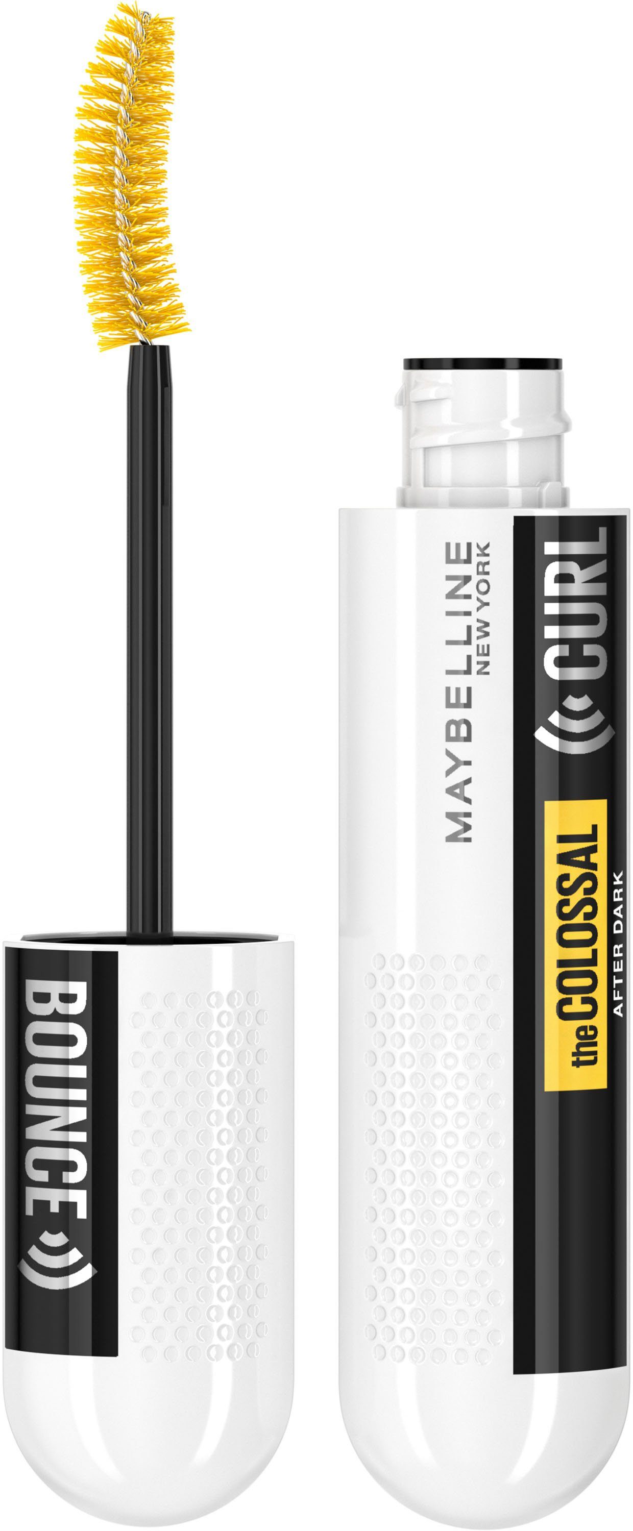 MAYBELLINE NEW YORK Mascara Colossal Curl Bounce, mit langem Halt