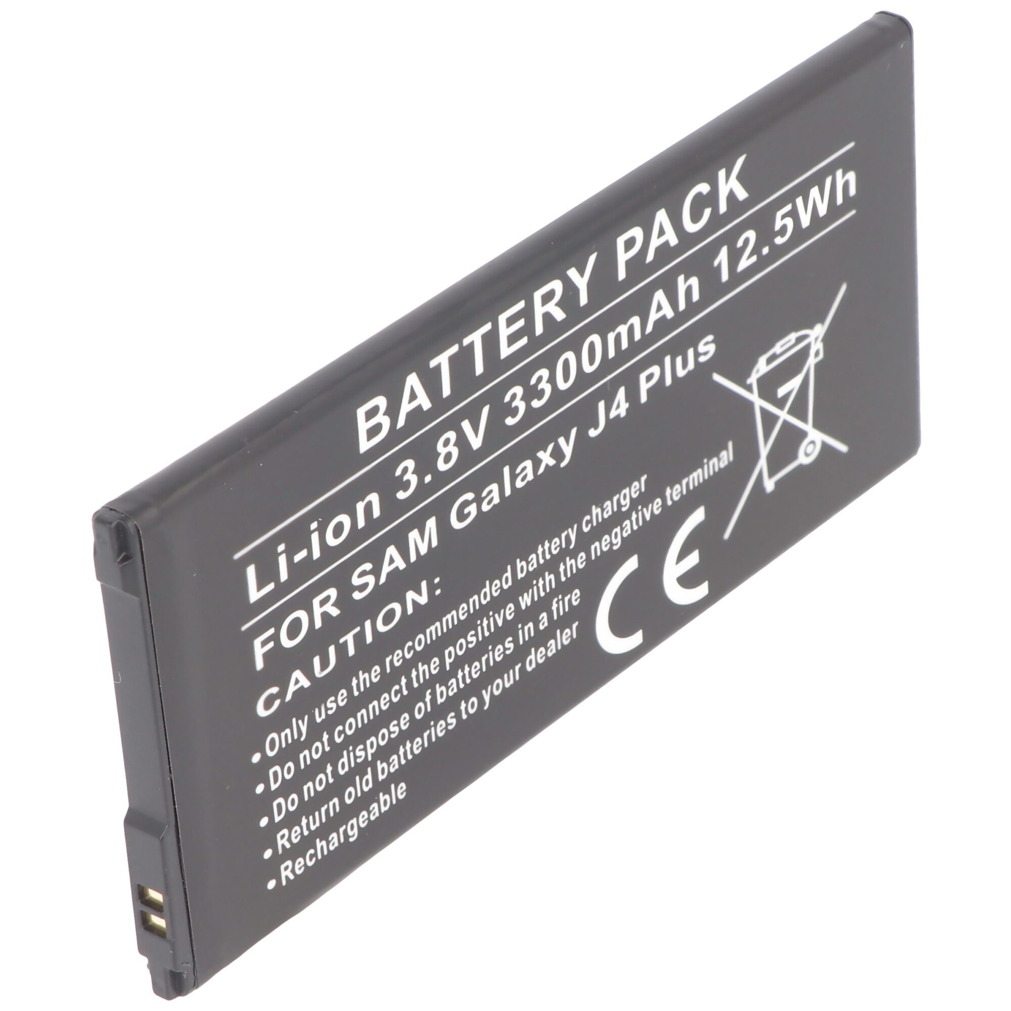 Akku passend für Samsung Galaxy J4 Plus Li-Polymer Akkutyp EB-BG610AB Akku