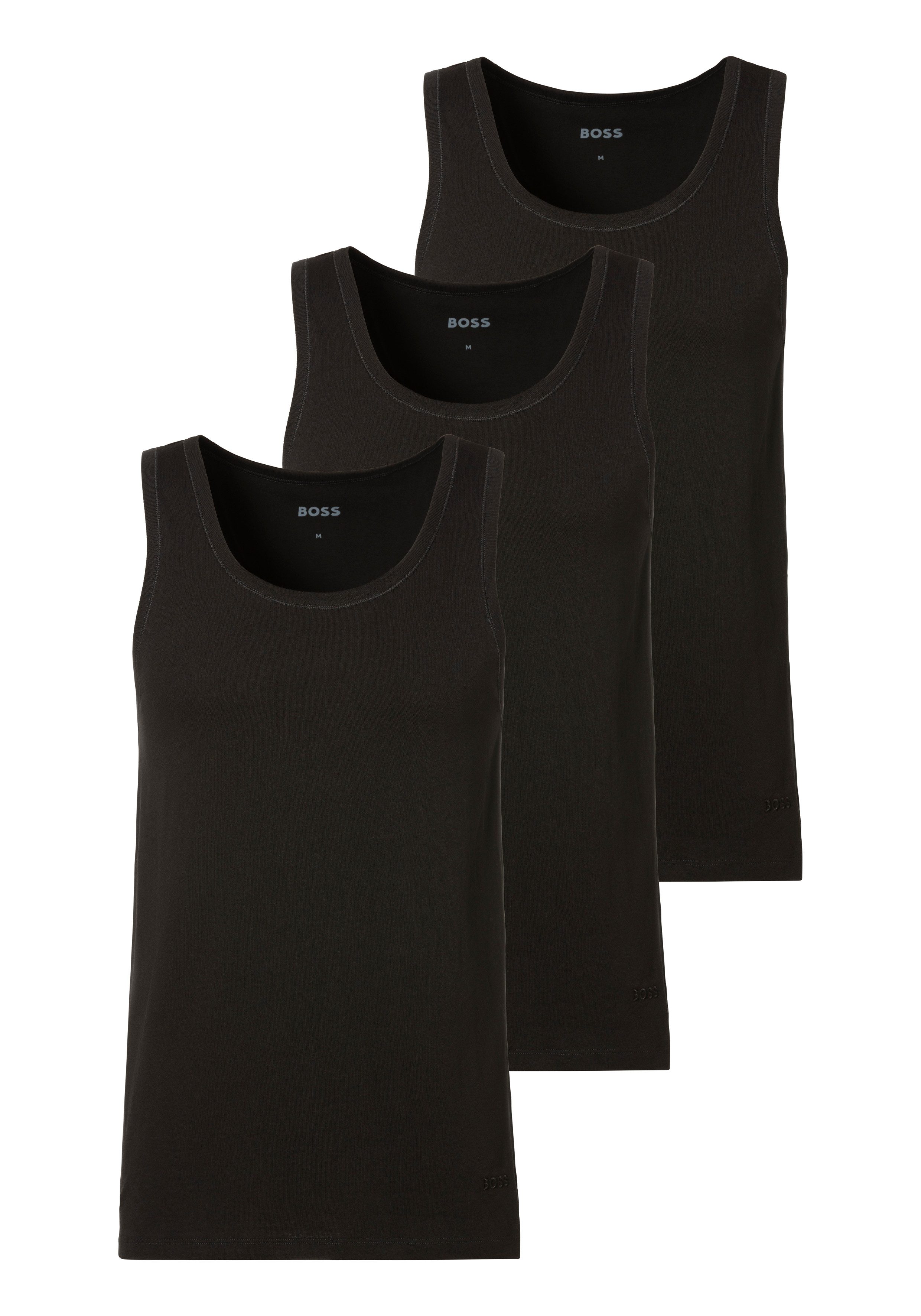 BOSS Unterhemd Tank Top 3P CO günstig online kaufen