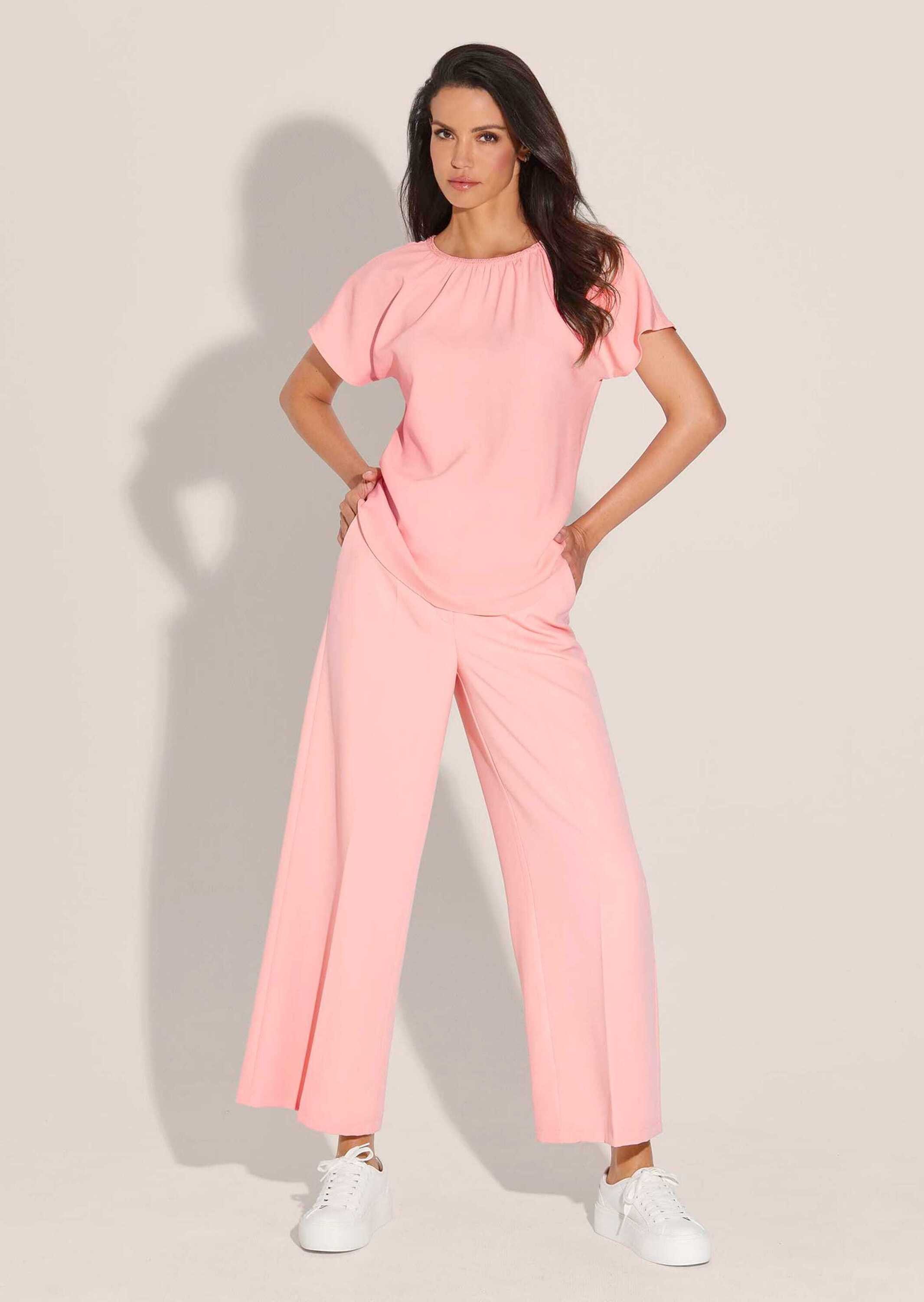 MADELEINE Shirtbluse Blusenshirt mit Glanz-Akzent günstig online kaufen