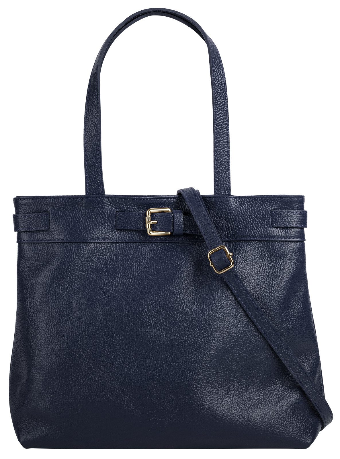 Samantha Look Shopper, echt Leder, Made in Italy