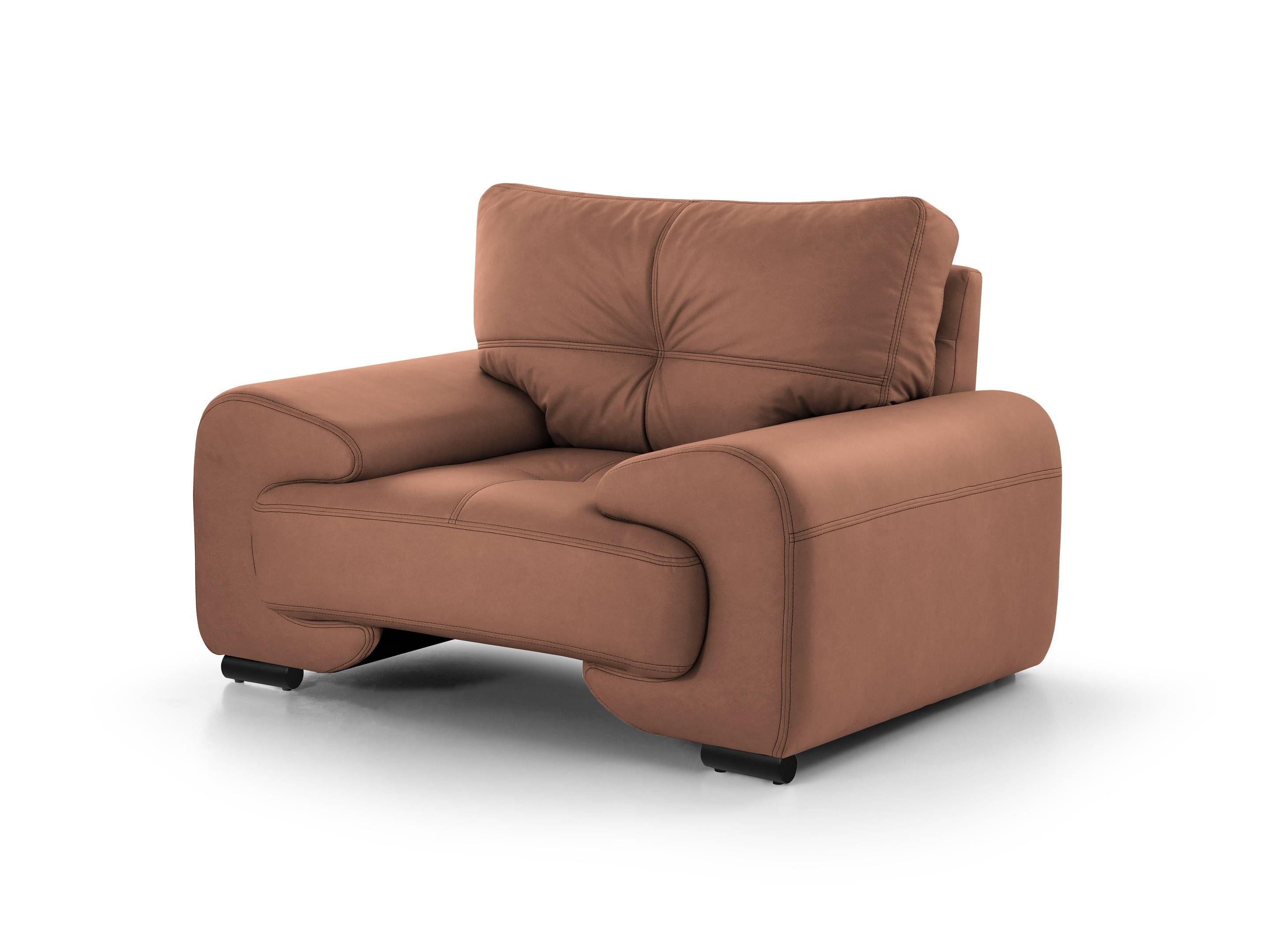 Beautysofa Relaxsessel Omega Kunstleder Sessel Modern Wohnzimmersesel