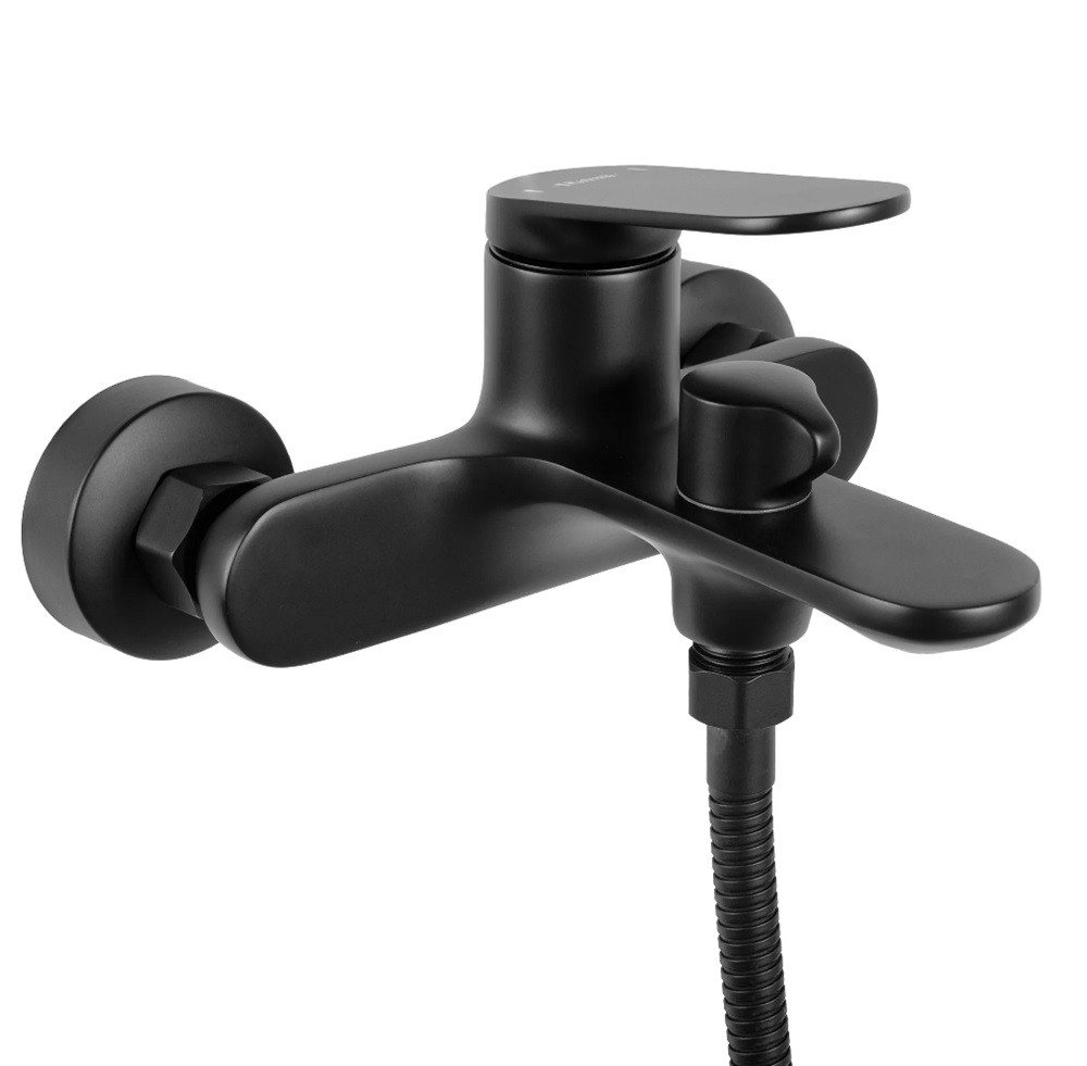 Thumbnail - wohnwerk.idee Wannenarmatur Badewannenarmatur Wasserhahn Badewanne Gold Matt Gebürstet