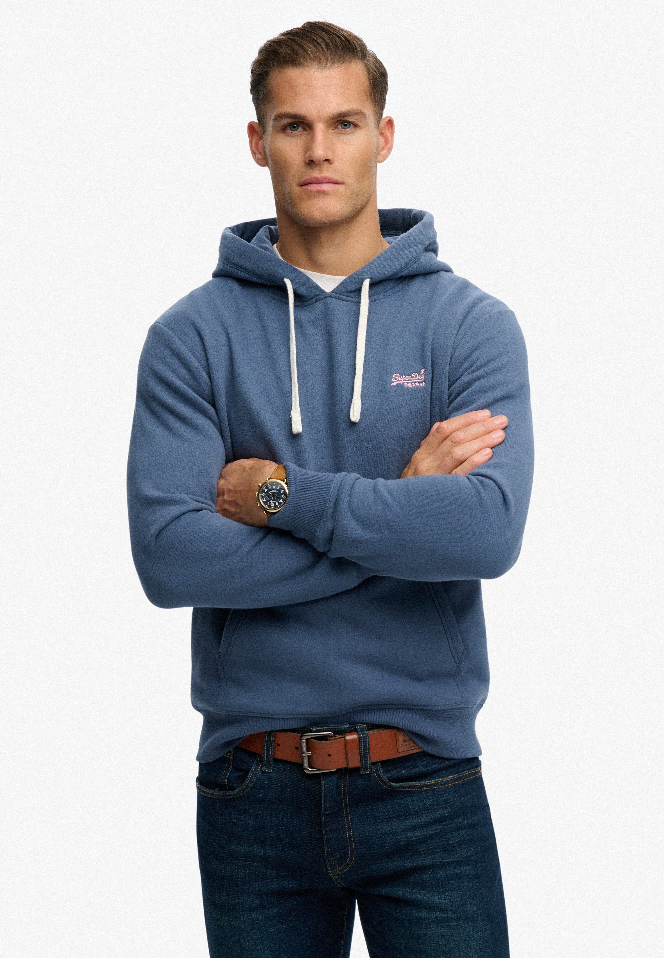 Superdry Kapuzensweatshirt Essential Logo Classic Hood günstig online kaufen