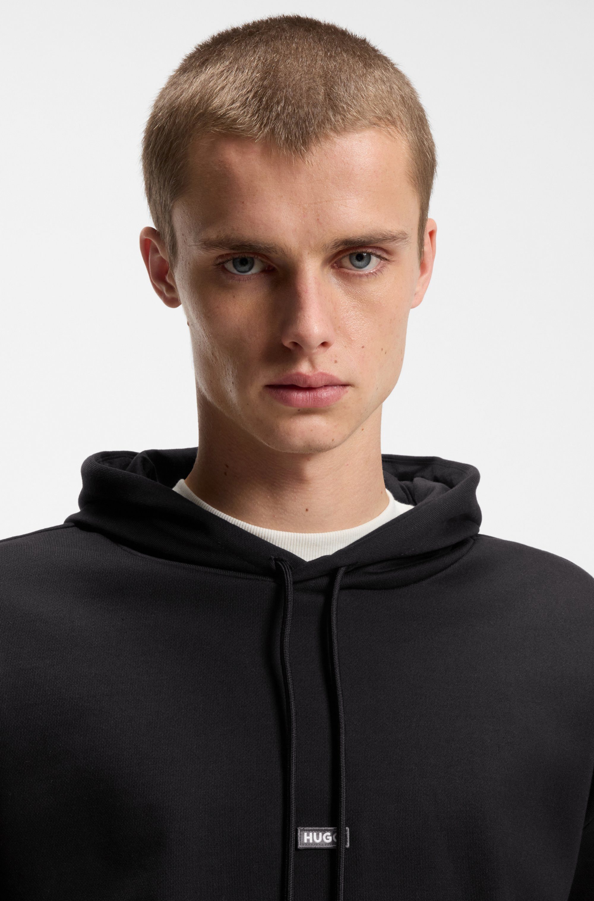 HUGO Blue Kapuzensweatshirt Nalonso Regular Fit, Kängurutasche, Kapuze mit Kordelzug