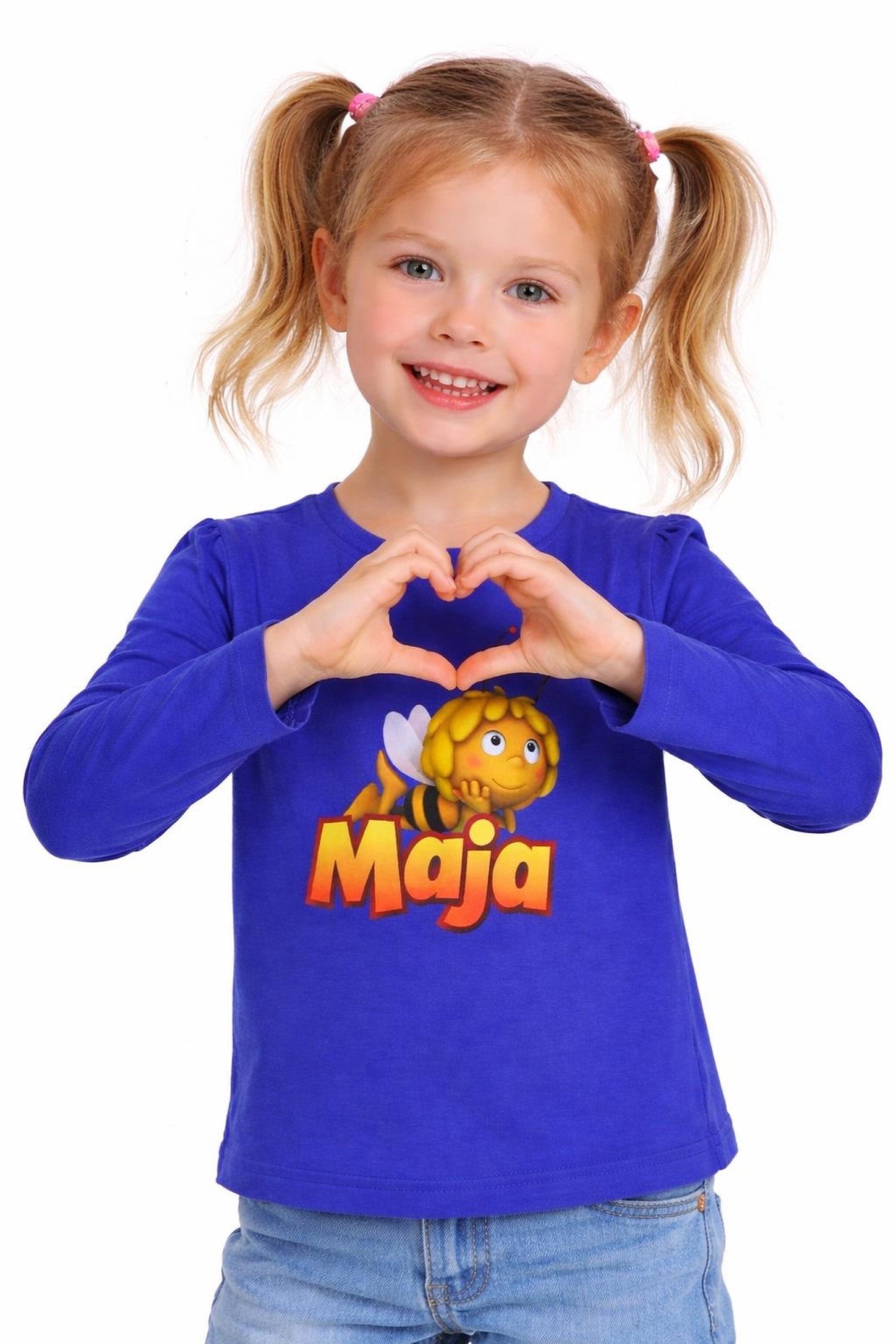 Cocain underwear Sweatshirt T-Shirt Langarm Kinder Mädchen Jungen Biene Maja Gr. 92-116 atmungsaktiv