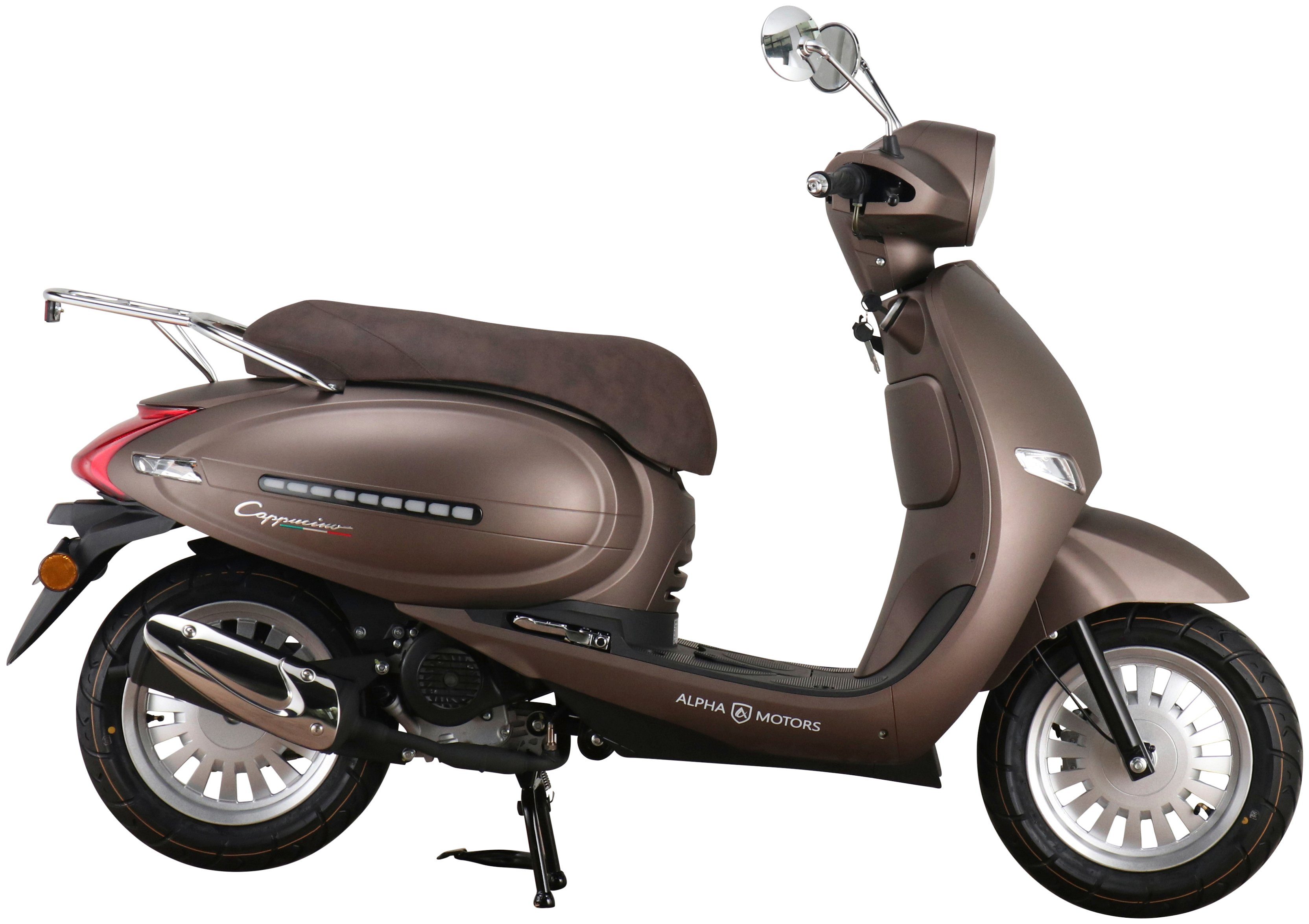85 Euro ccm, 125 Alpha km/h, 5 Cappucino, Motors Motorroller