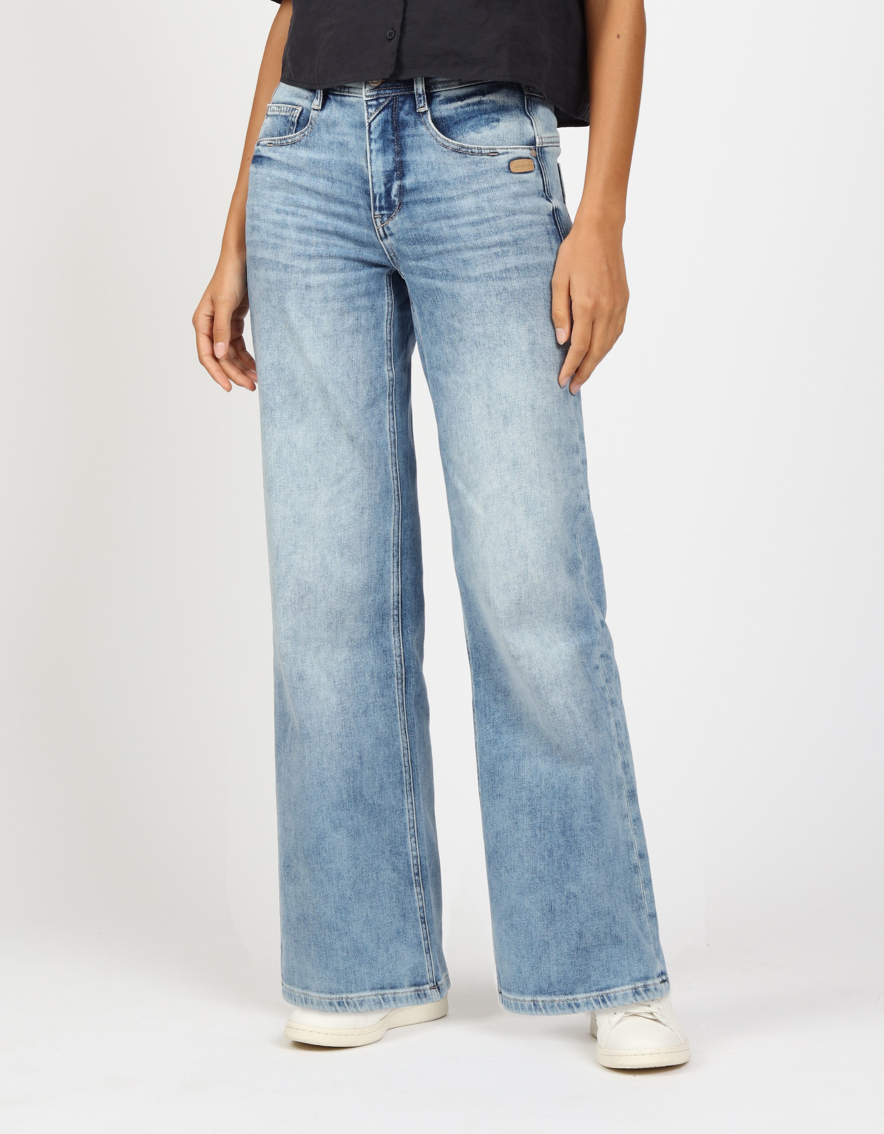 GANG Weite Jeans 94AMELIE WIDE günstig online kaufen