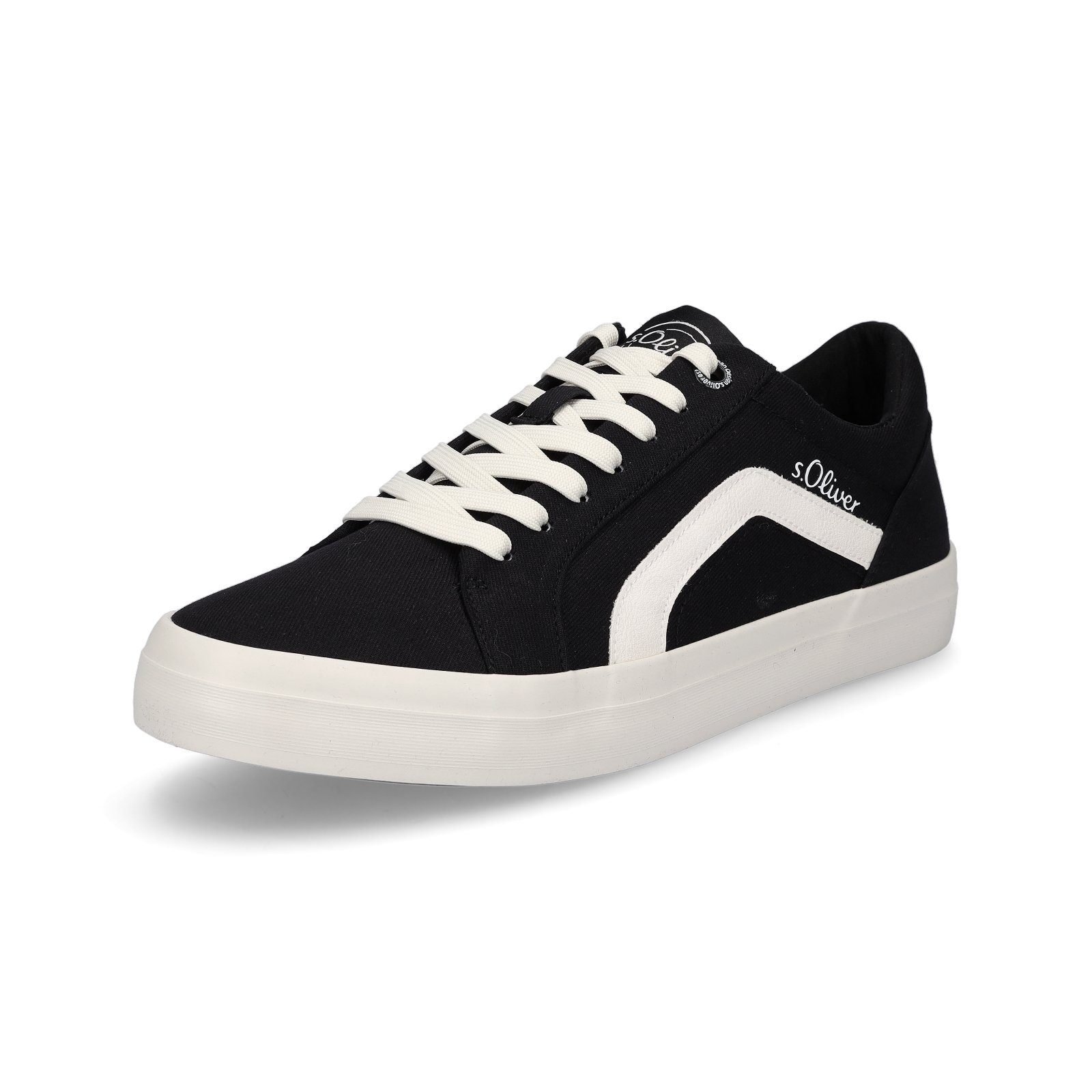 s.Oliver s.Oliver Herren Sneaker schwarz weiß Sneaker